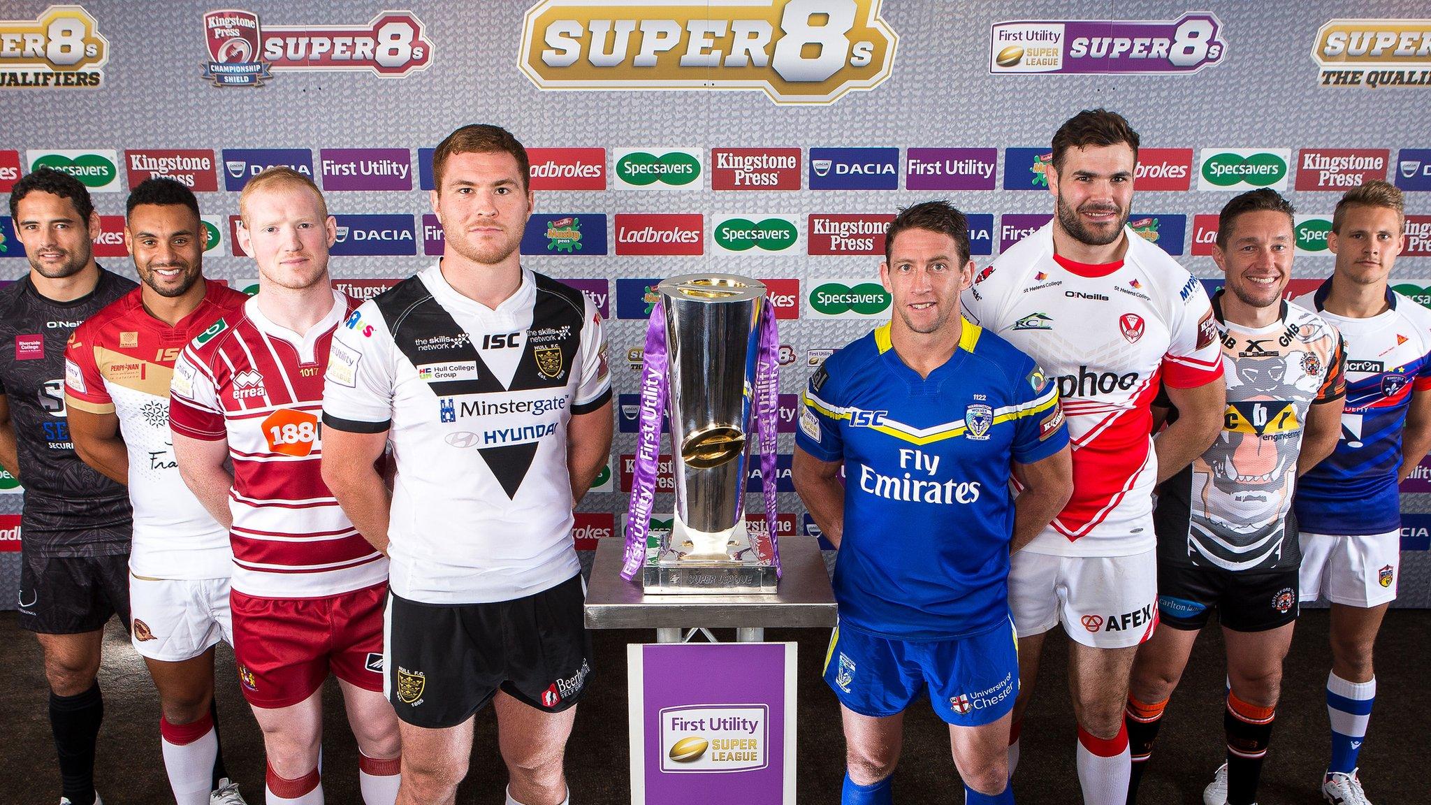 Super League Super 8s teams