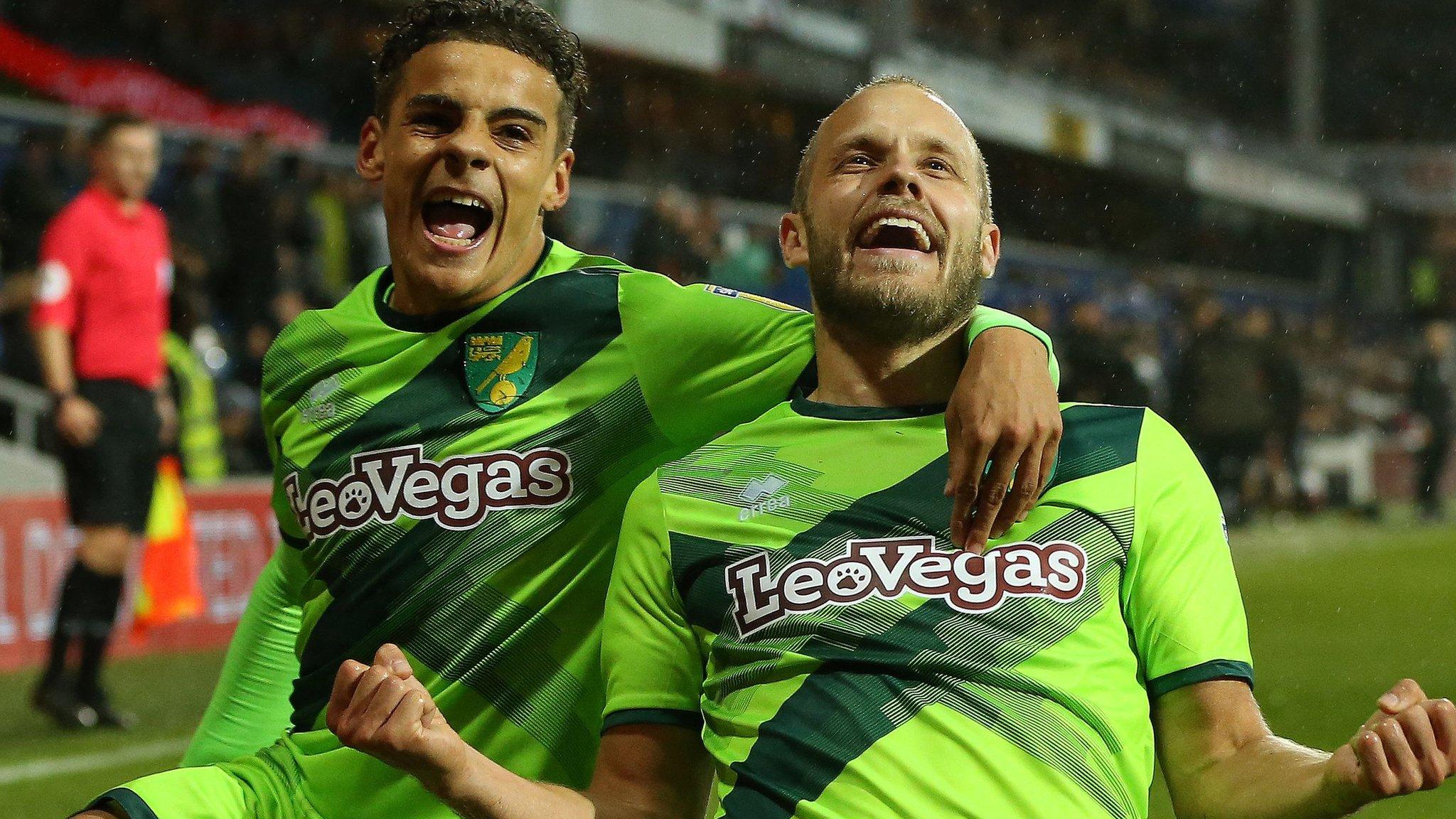 Max Aarons and Teemu Pukki