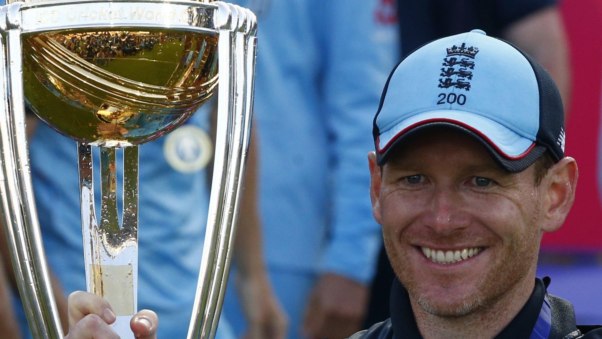 England captain Eoin Morgan