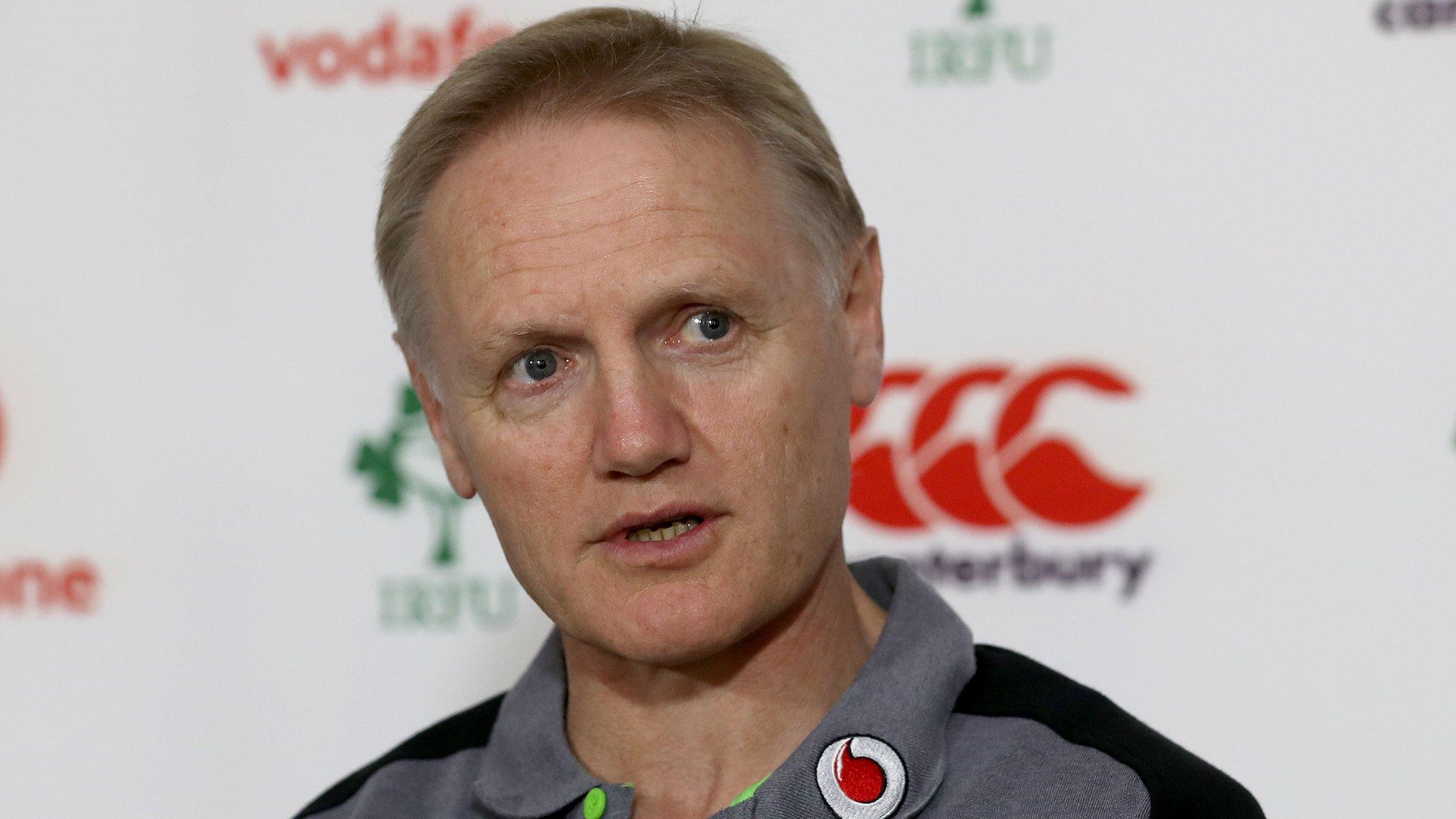 Ireland head coach Joe Schmidt