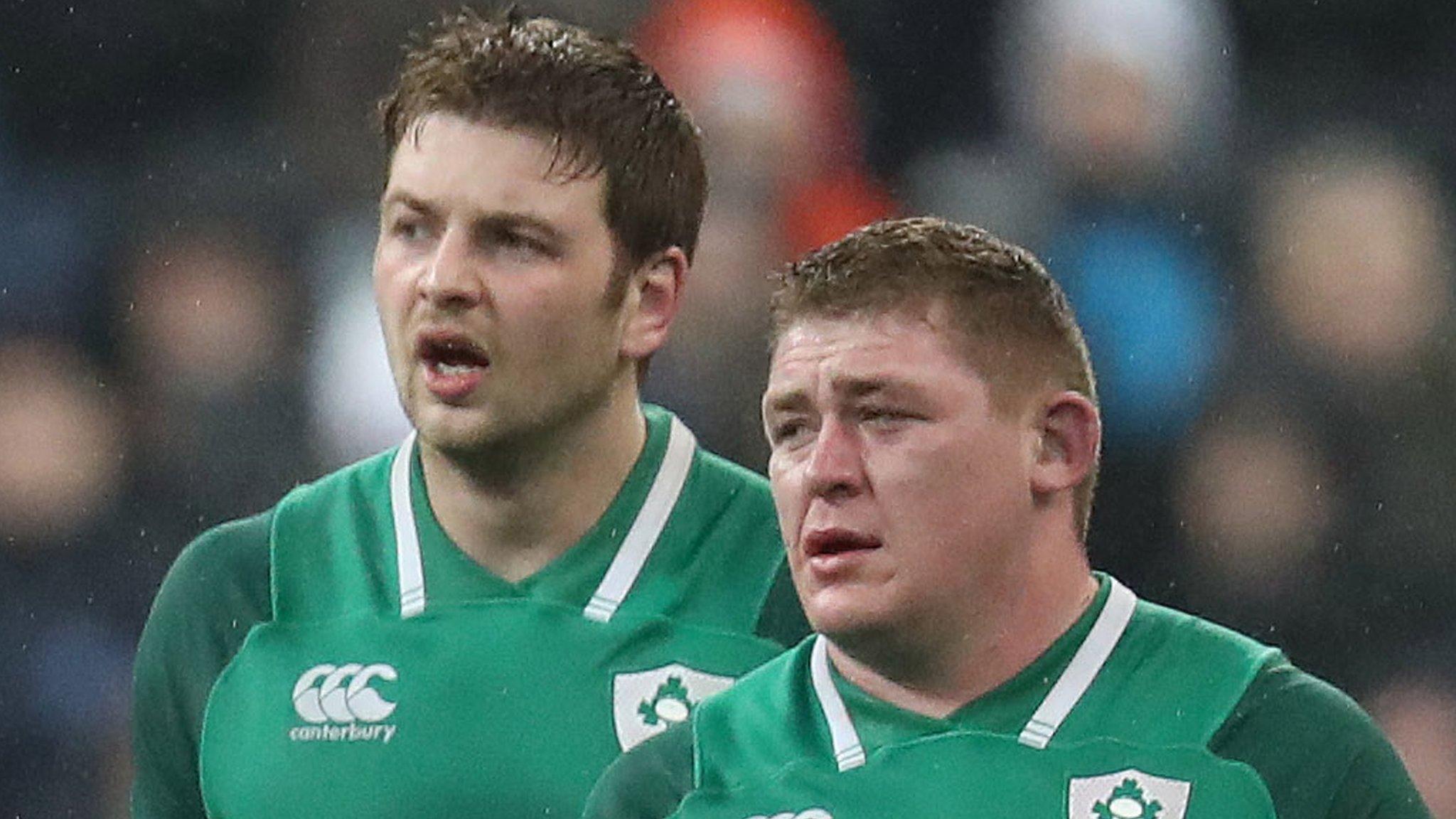 Iain Henderson and Tadhg Furlong