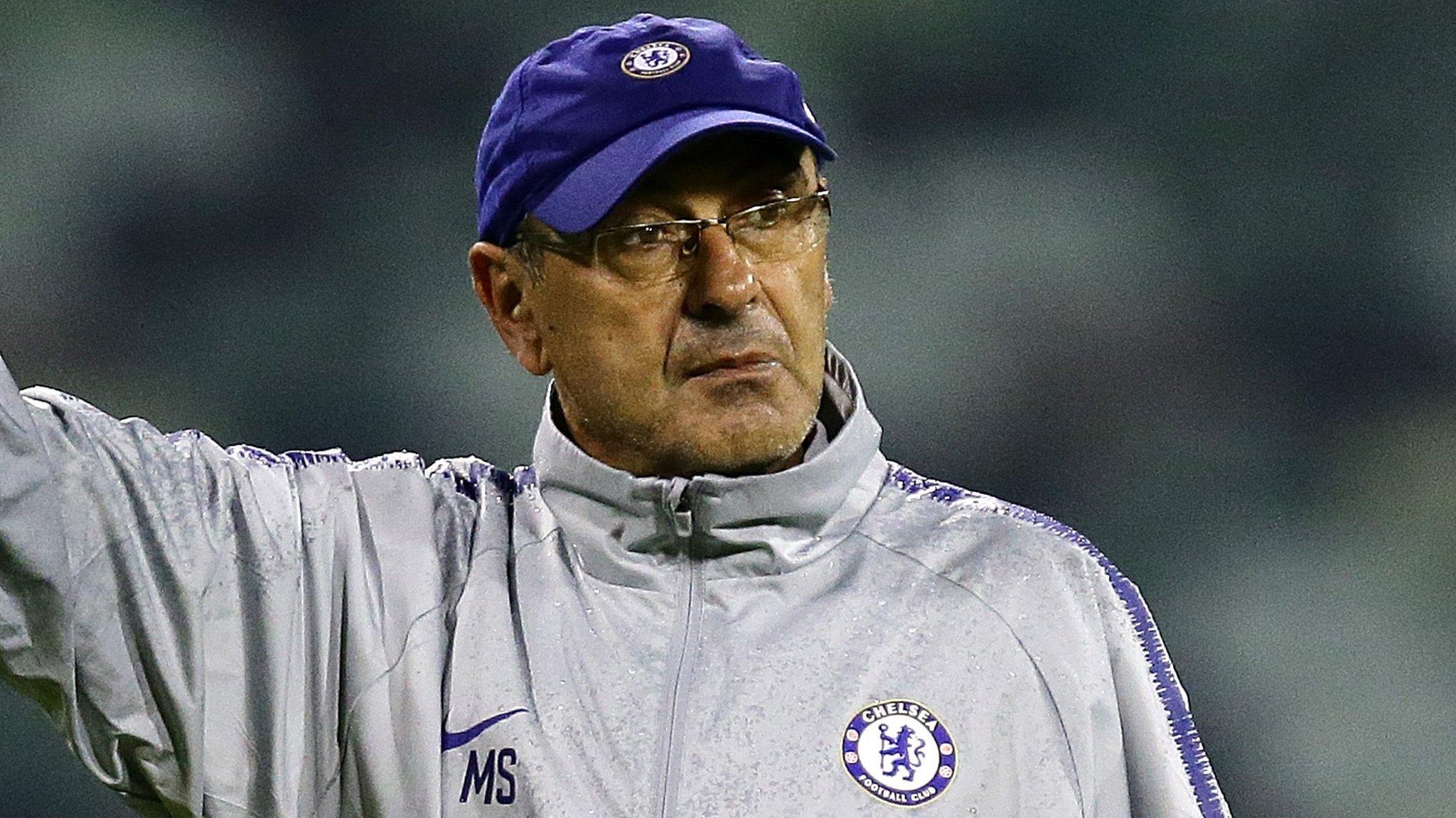 Chelsea manager Maurizio Sarri