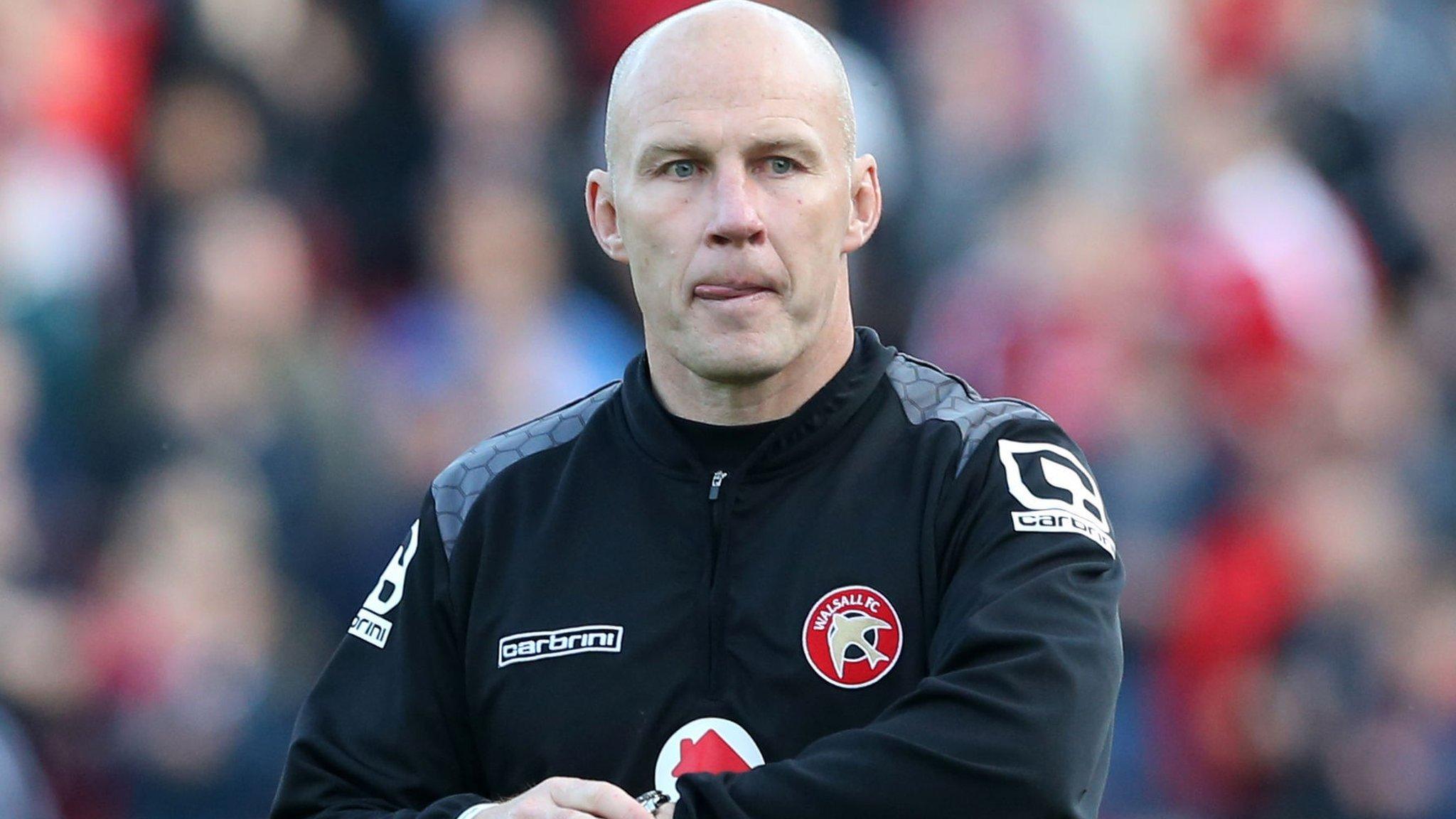 Walsall interim head coach Jon Whitney