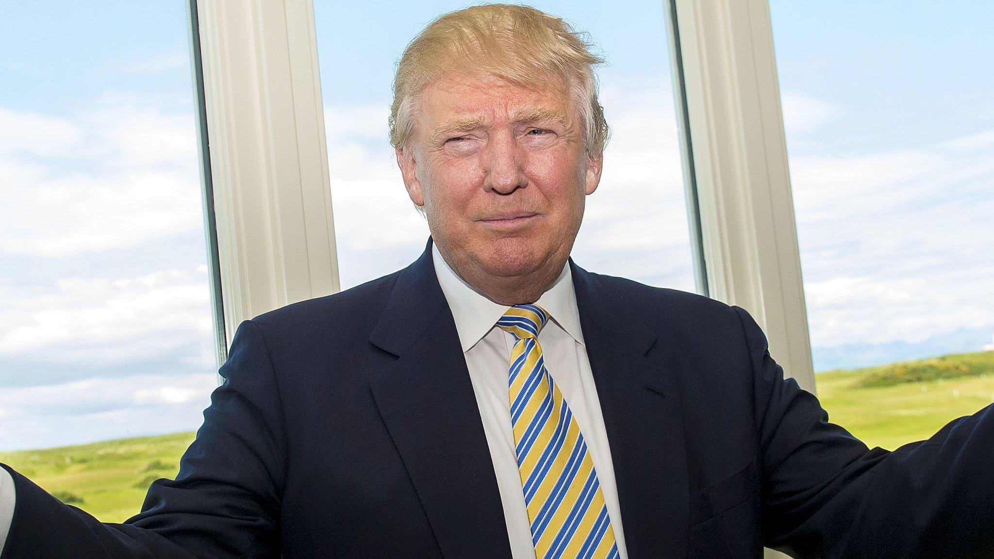 US presidential hopeful Donald Trump