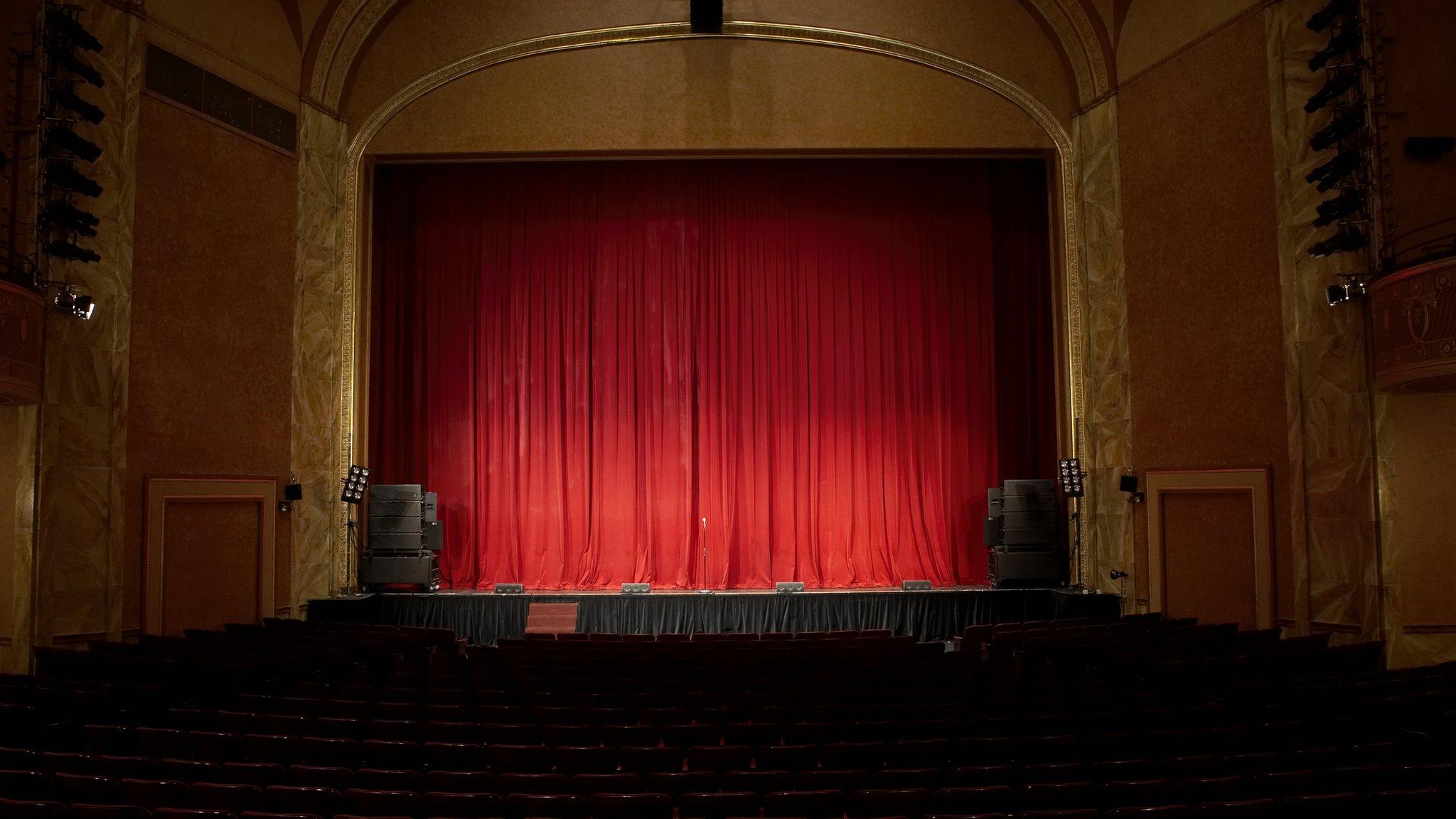 An empty theatre