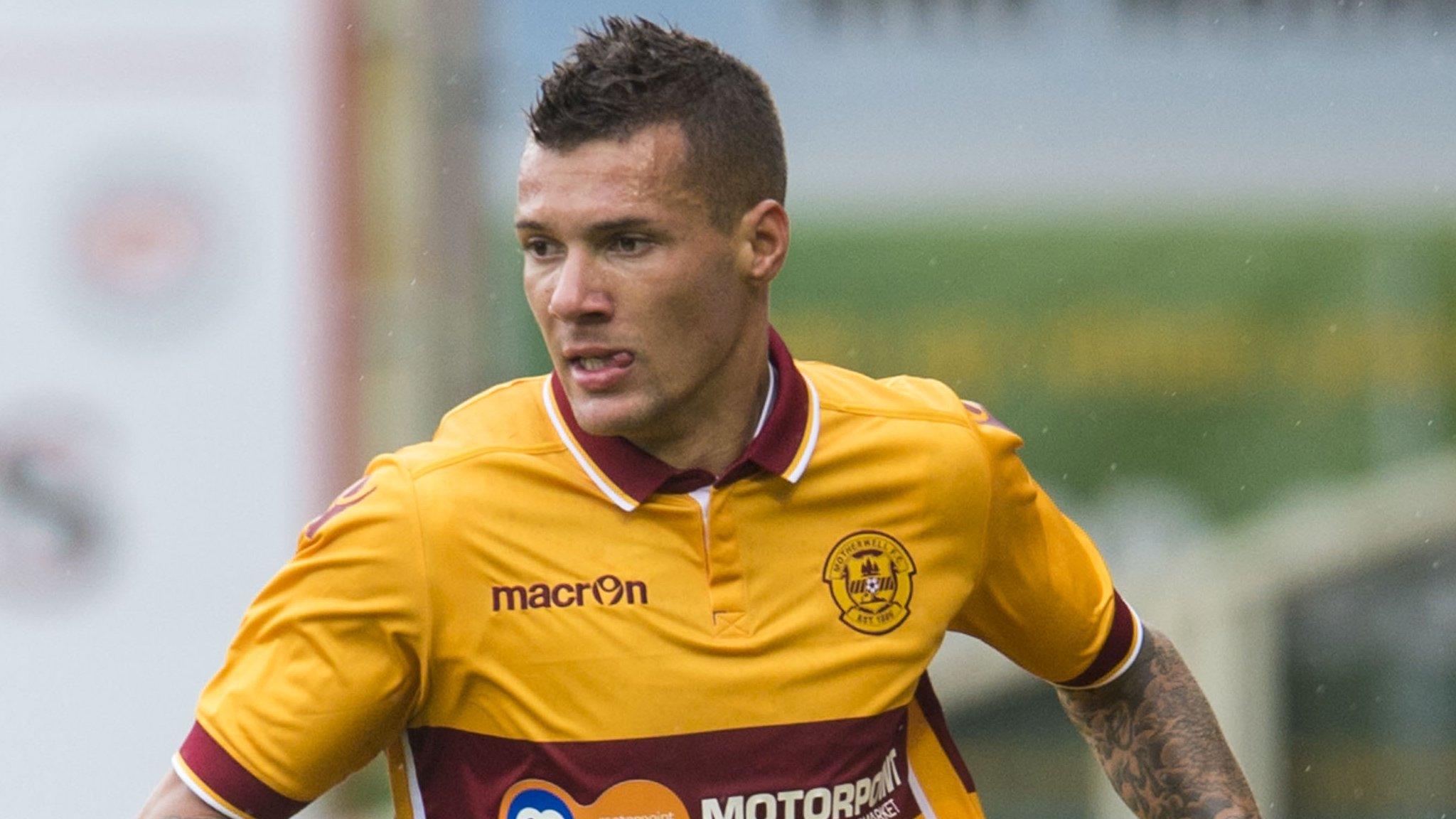 Motherwell winger Marvin Johnson