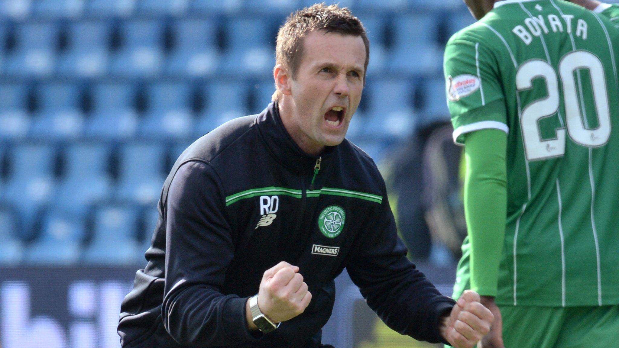 Celtic manager Ronny Deila