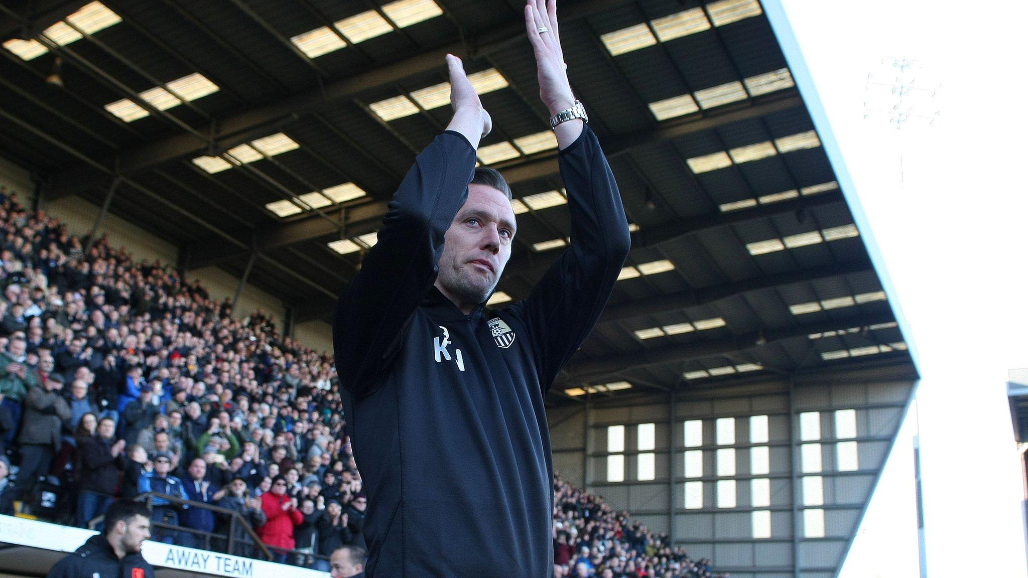 Kevin Nolan in first match as Notts County manager