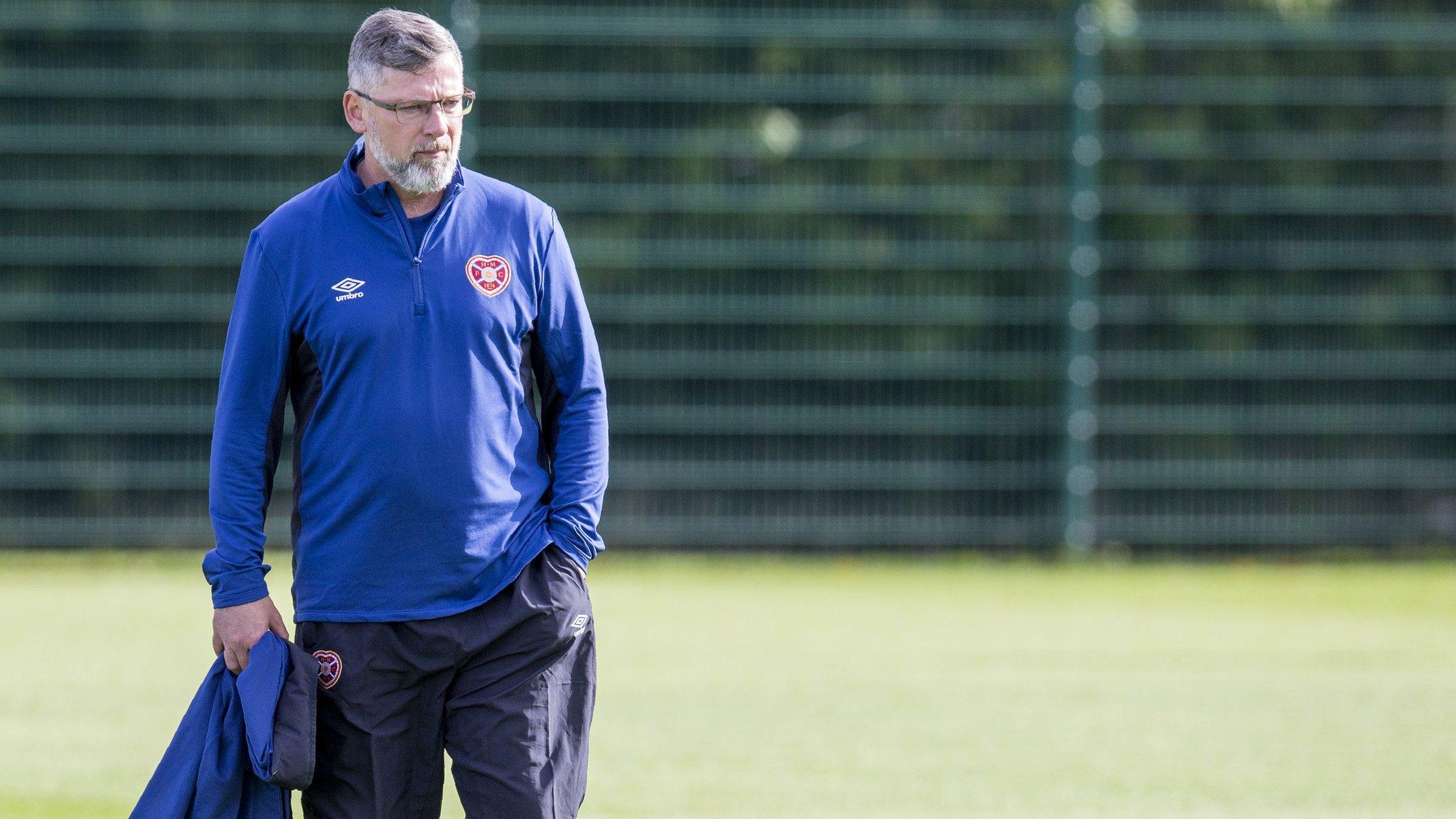 Hearts manager Craig Levein