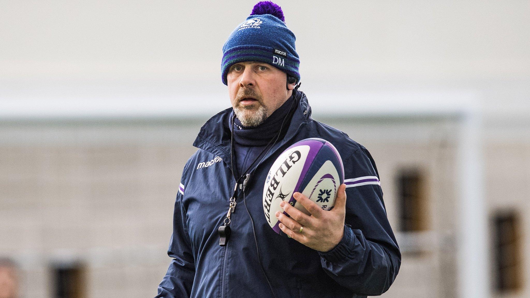 Scotland forwards coach Dan McFarland