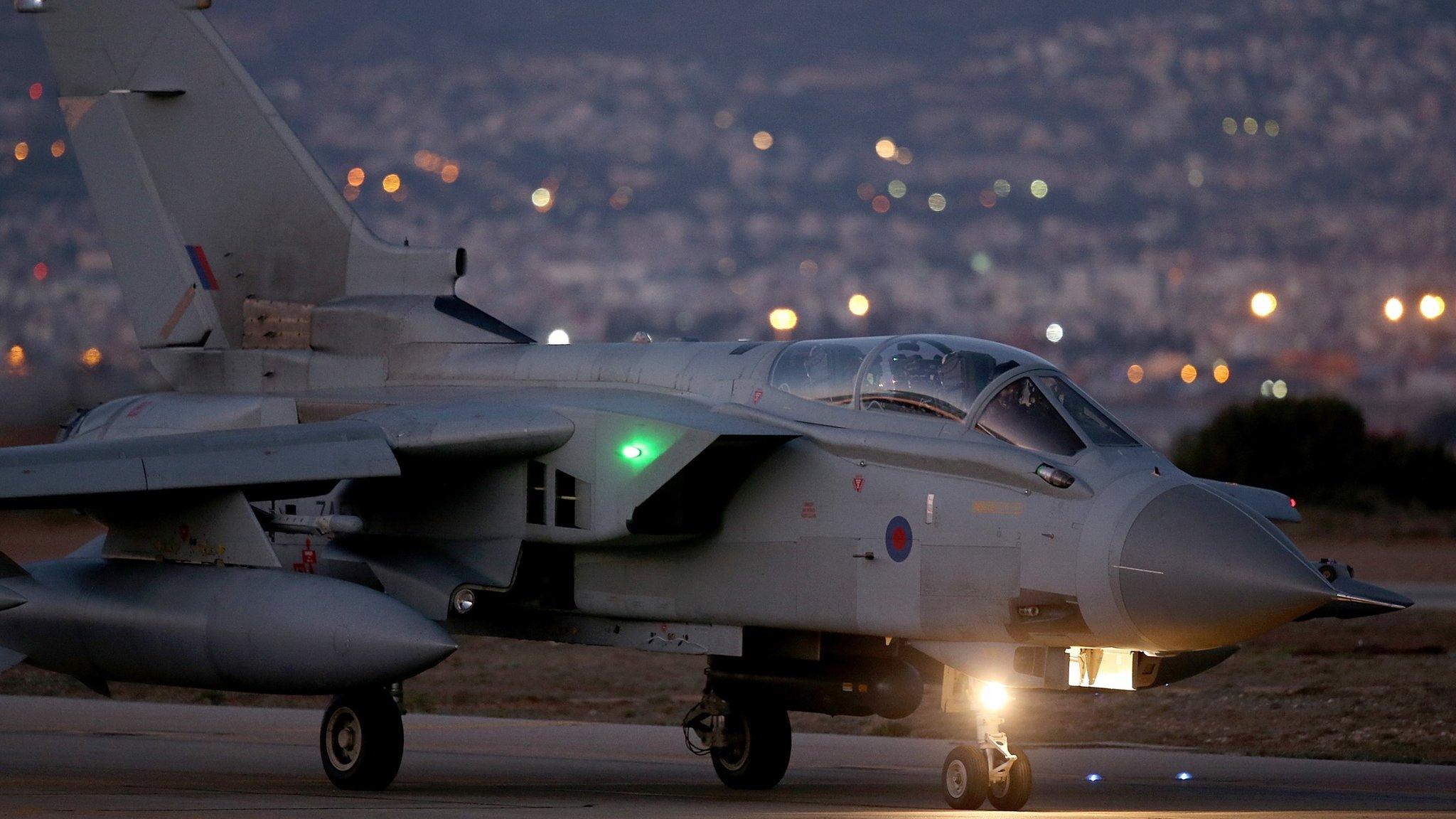 RAF Tornado at RAF Akrotiri