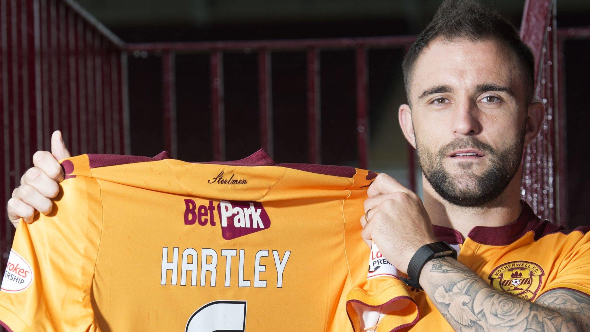 Motherwell defender Peter Hartley