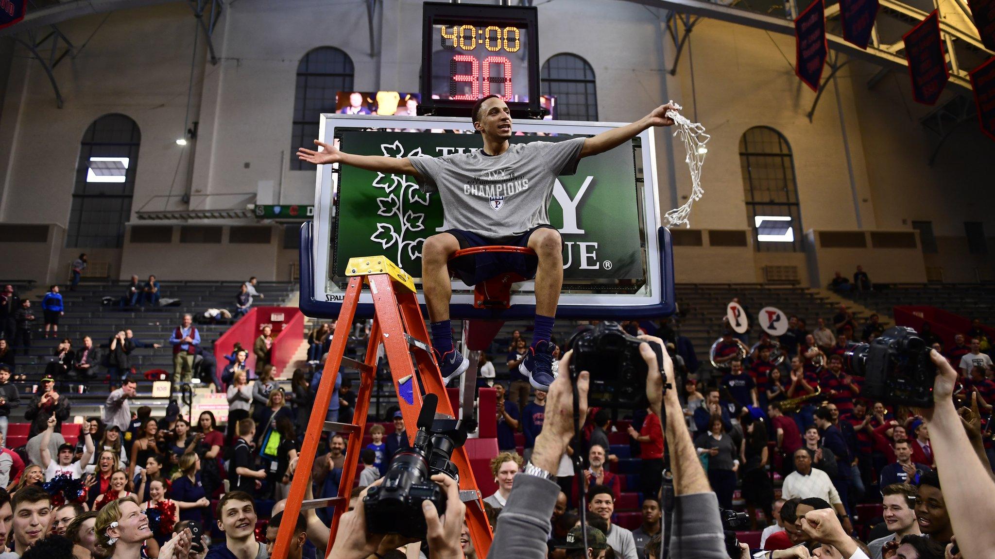 Pennsylvania Quakers College basketball player Darnell Foreman