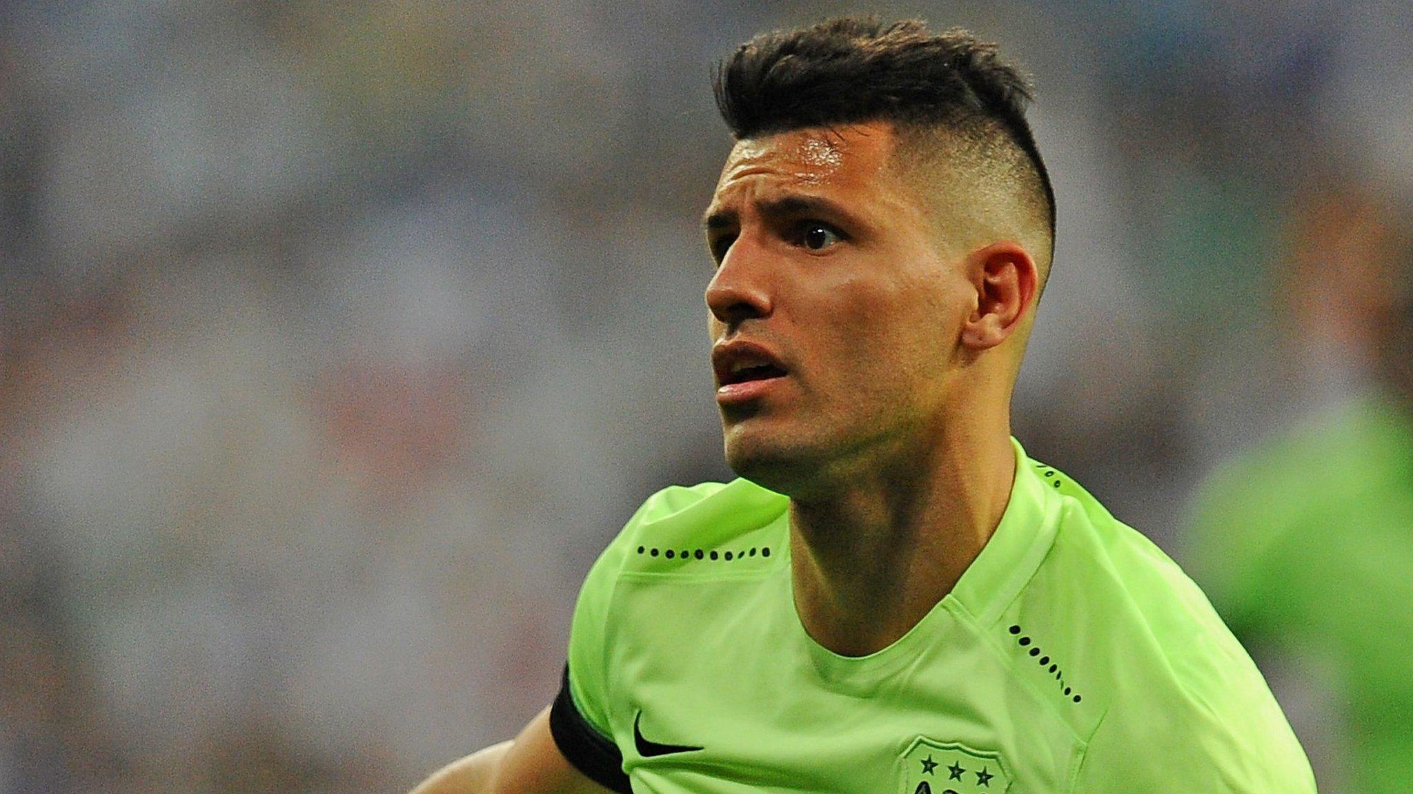 Manchester City's Sergio Aguero