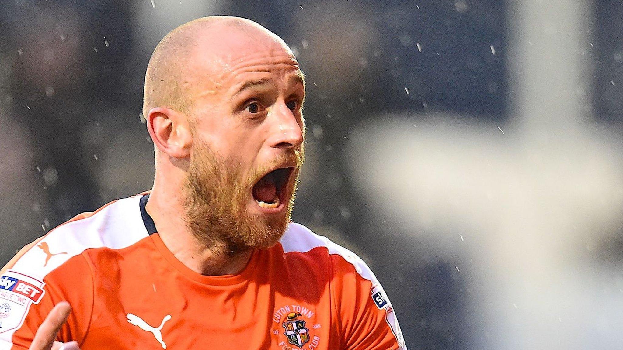 Scott Cuthbert made 25 appearances for Luton Town as they won promotion from League Two this season