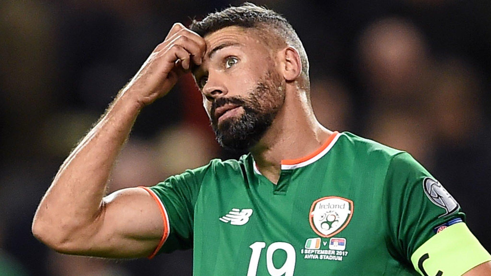 Republic captain Jonathan Walters after his team's defeat