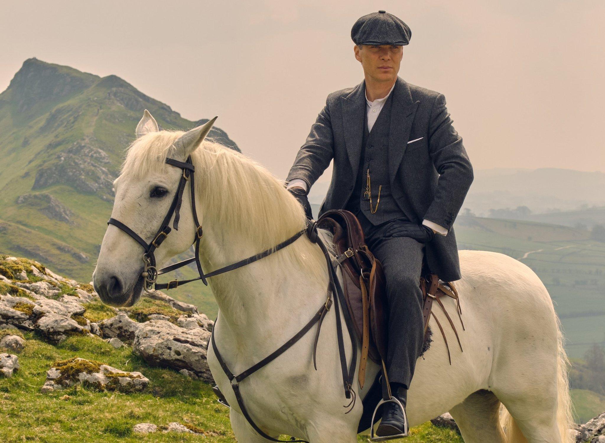 Final scenes of Peaky Blinders shot at Chrome Hill, Peak District, Derbyshire