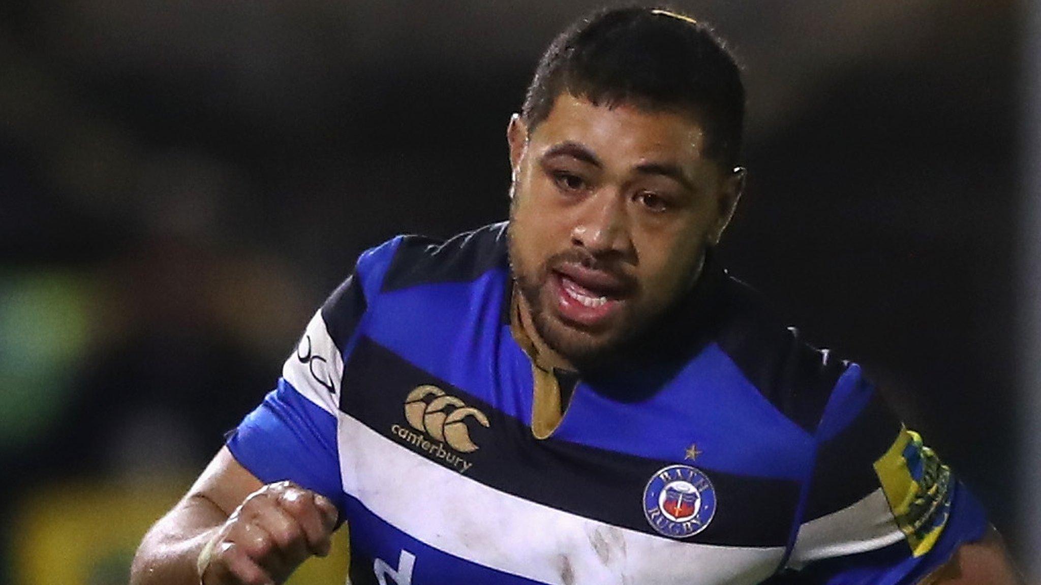 Taulupe Faletau playing for Bath