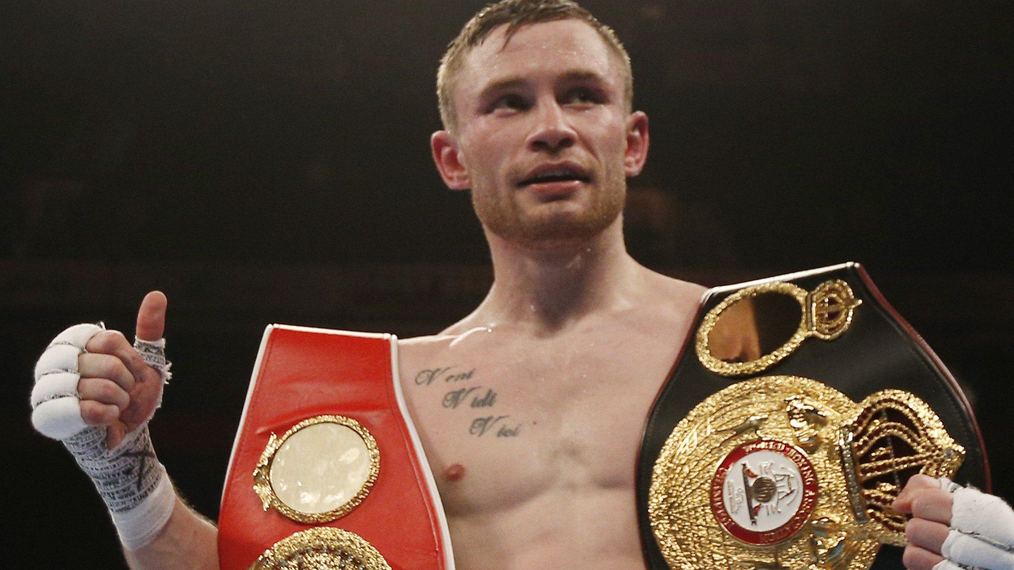 Frampton has won all of his 22 pro contests