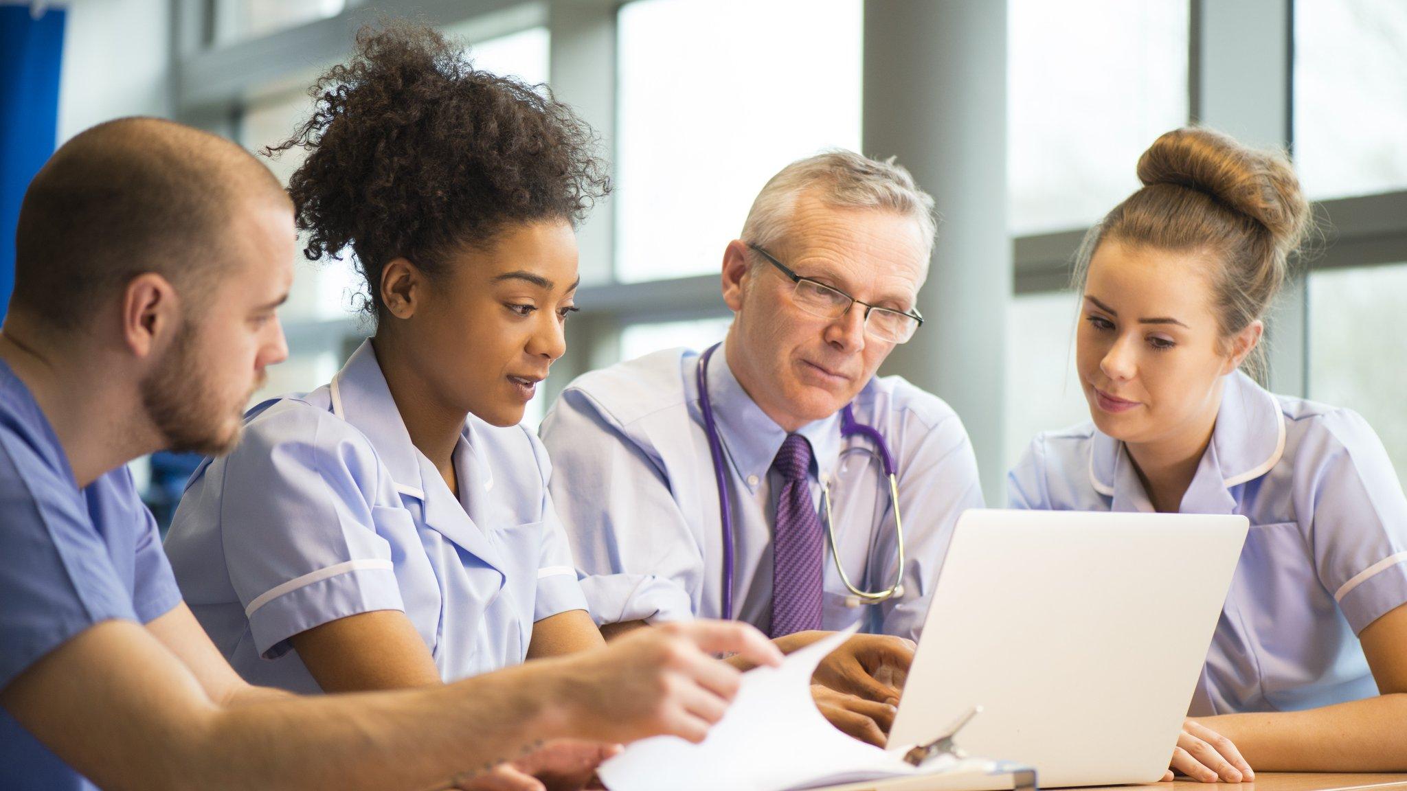 Group of medical staff