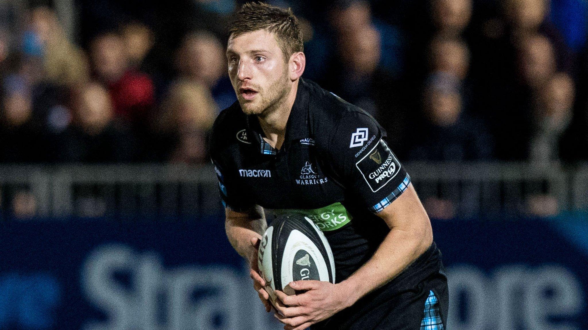 Glasgow Warriors' fly-half Finn Russell