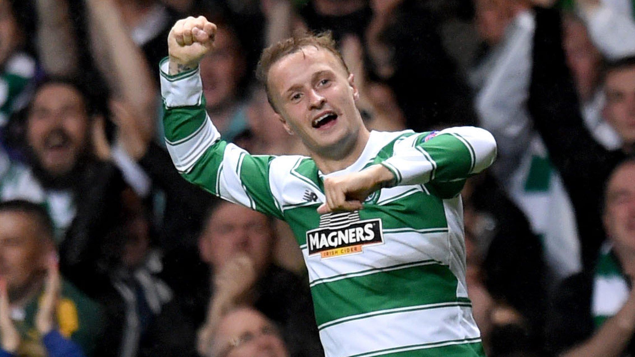 Celtic striker Leigh Griffiths