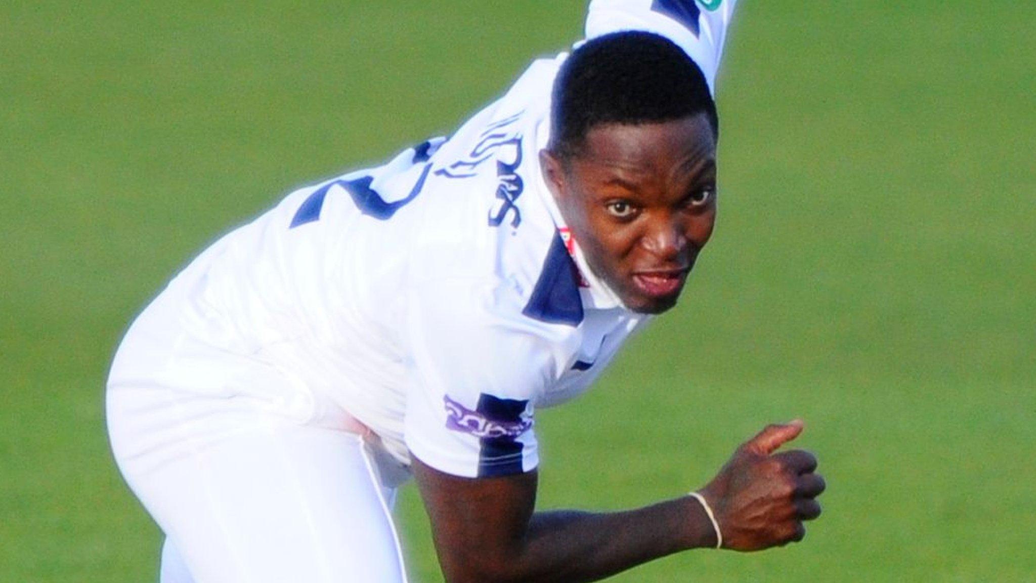 Hampshire fast bowler Fidel Edwards