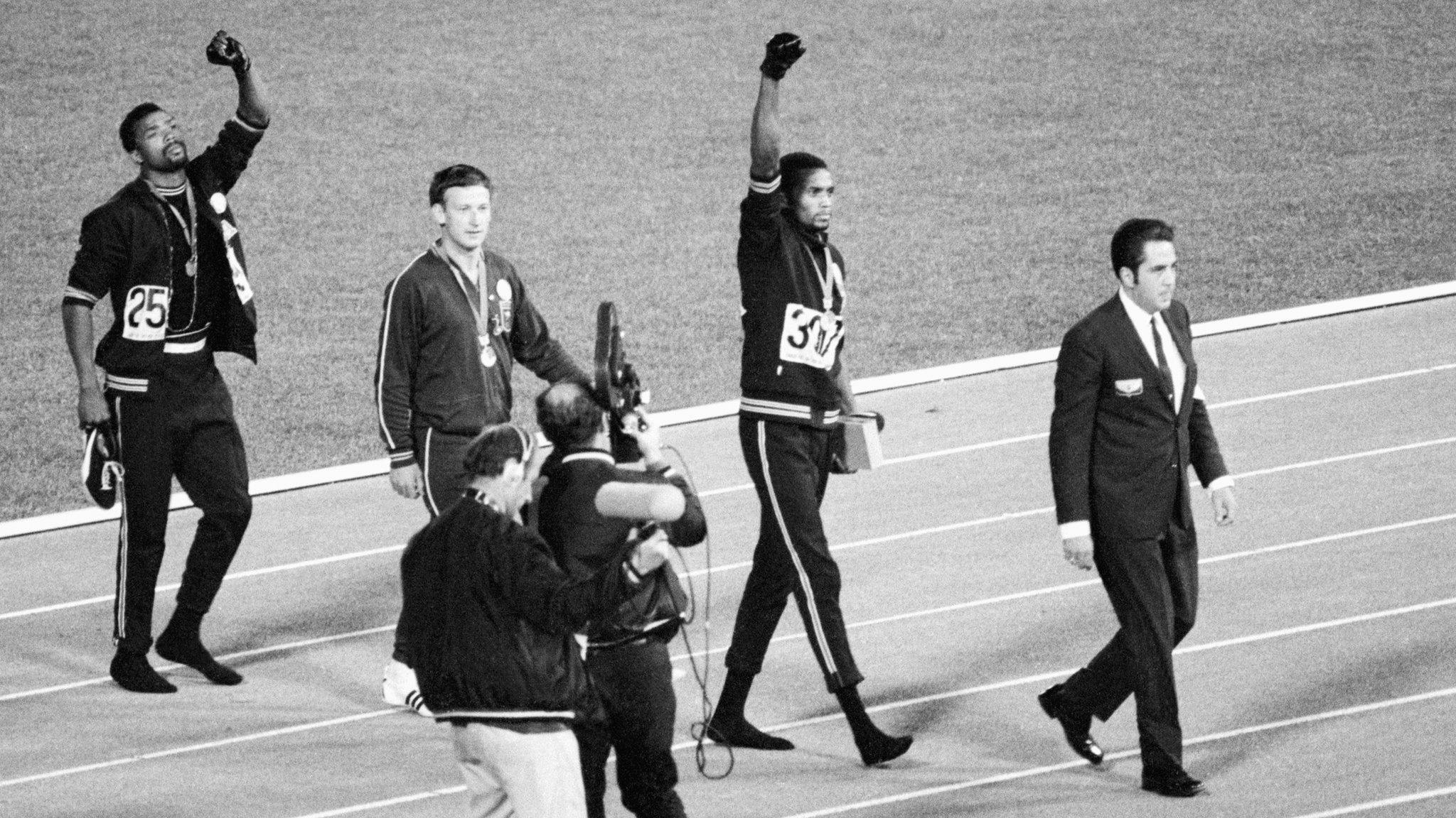 Tommie Smith, John Carlos and Peter Norman