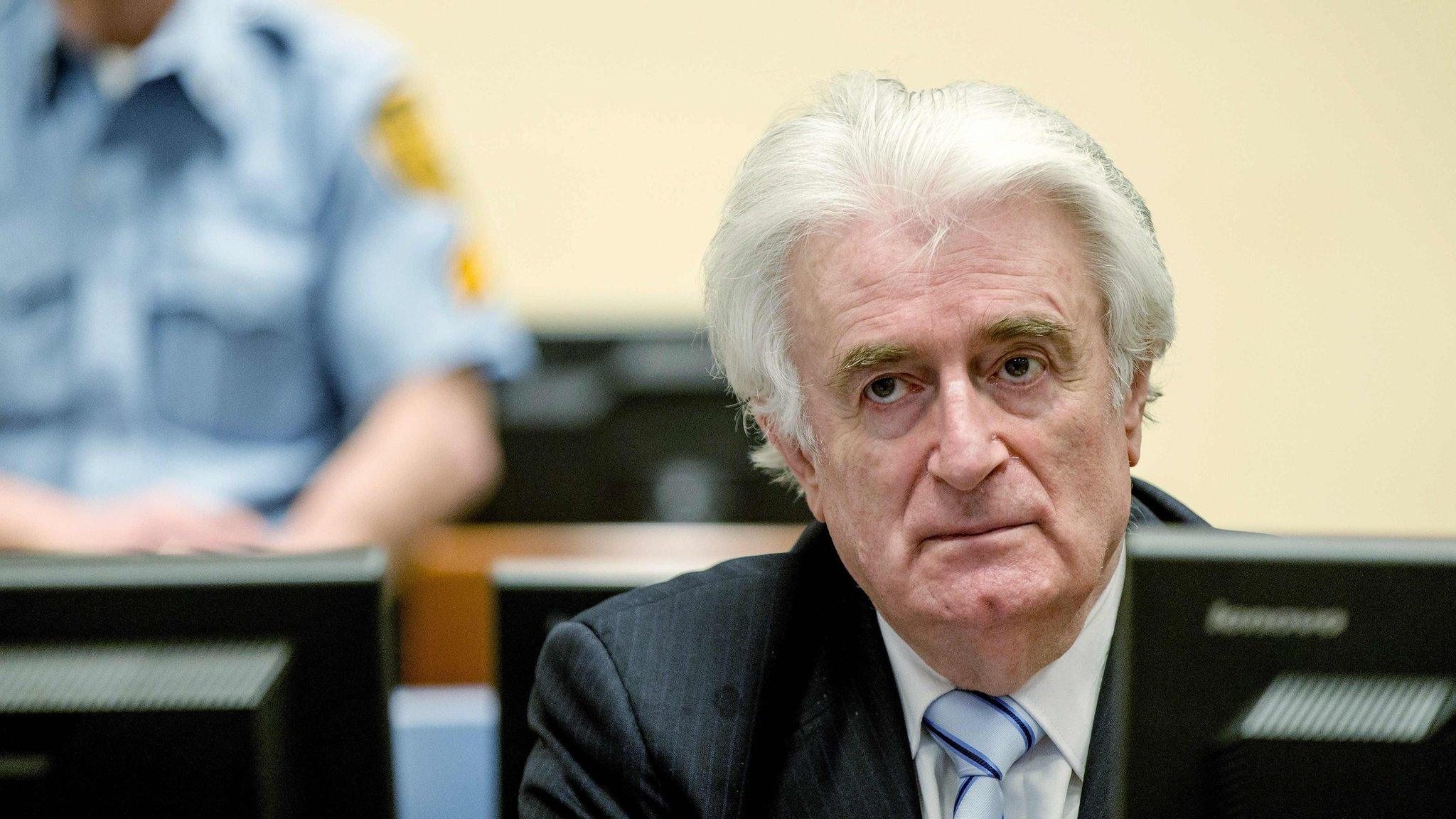 Radovan Karadzic in court - 24 March