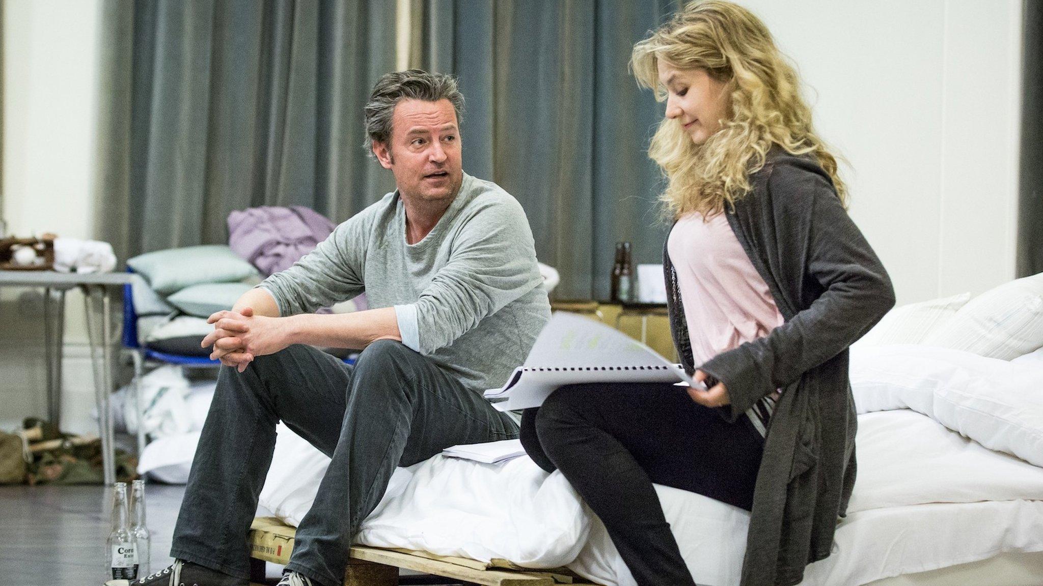 Matthew Perry with Jennifer Mudge