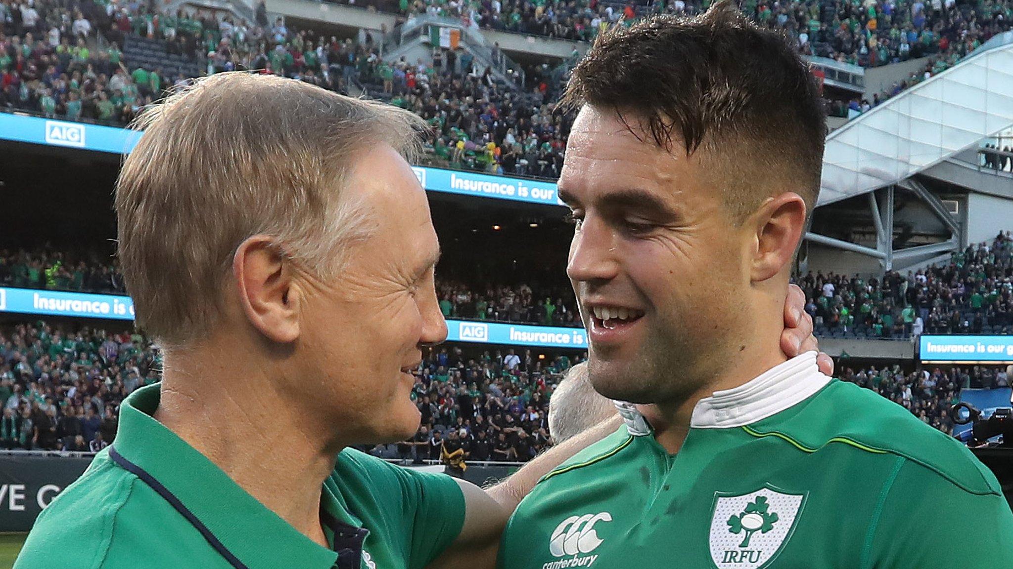 Ireland claimed their first ever win over New Zealand at Soldier Field in Chicago