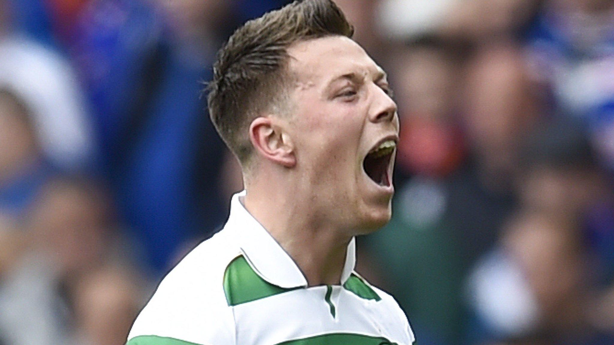 Celtic's Callum McGregor celebrates