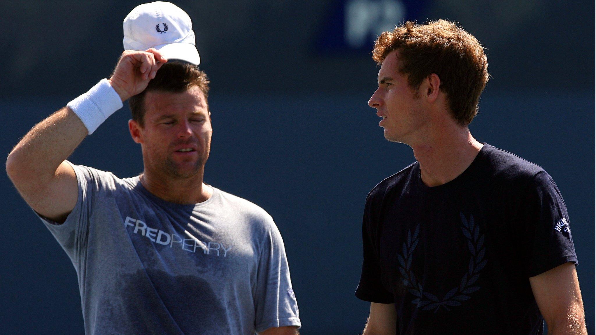 Miles Maclagan and Andy Murray