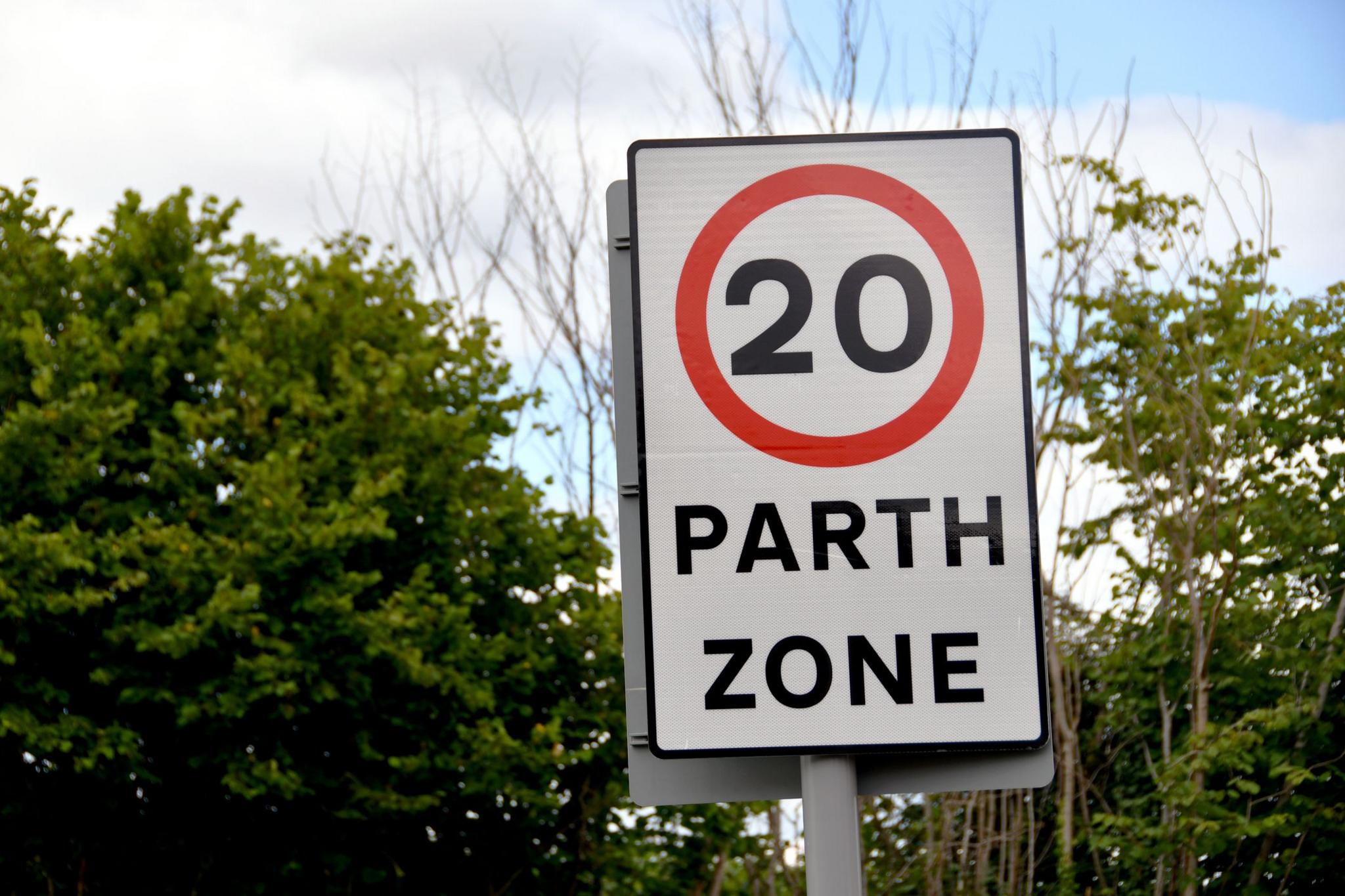 20mph sign