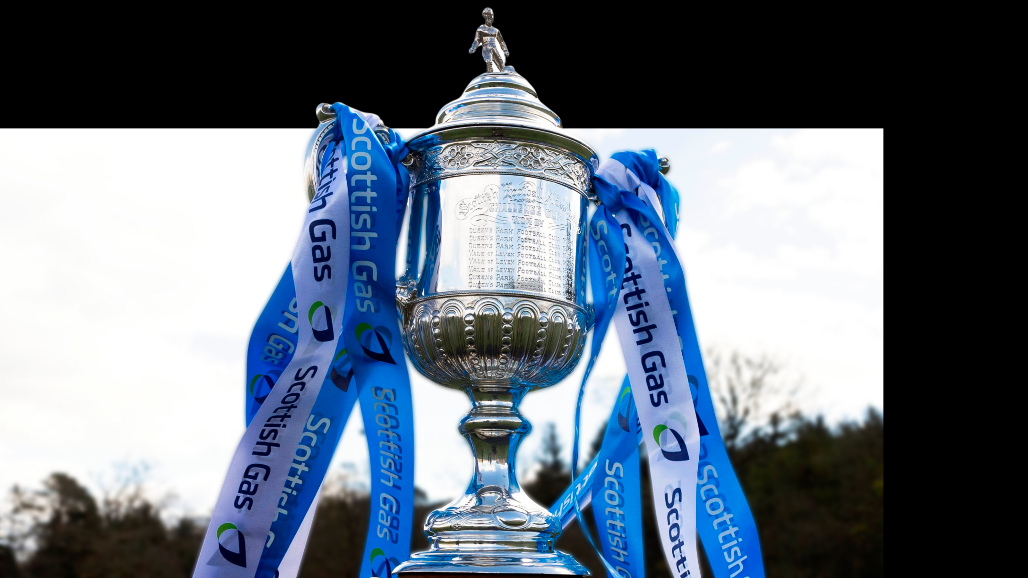 The Scottish Cup trophy