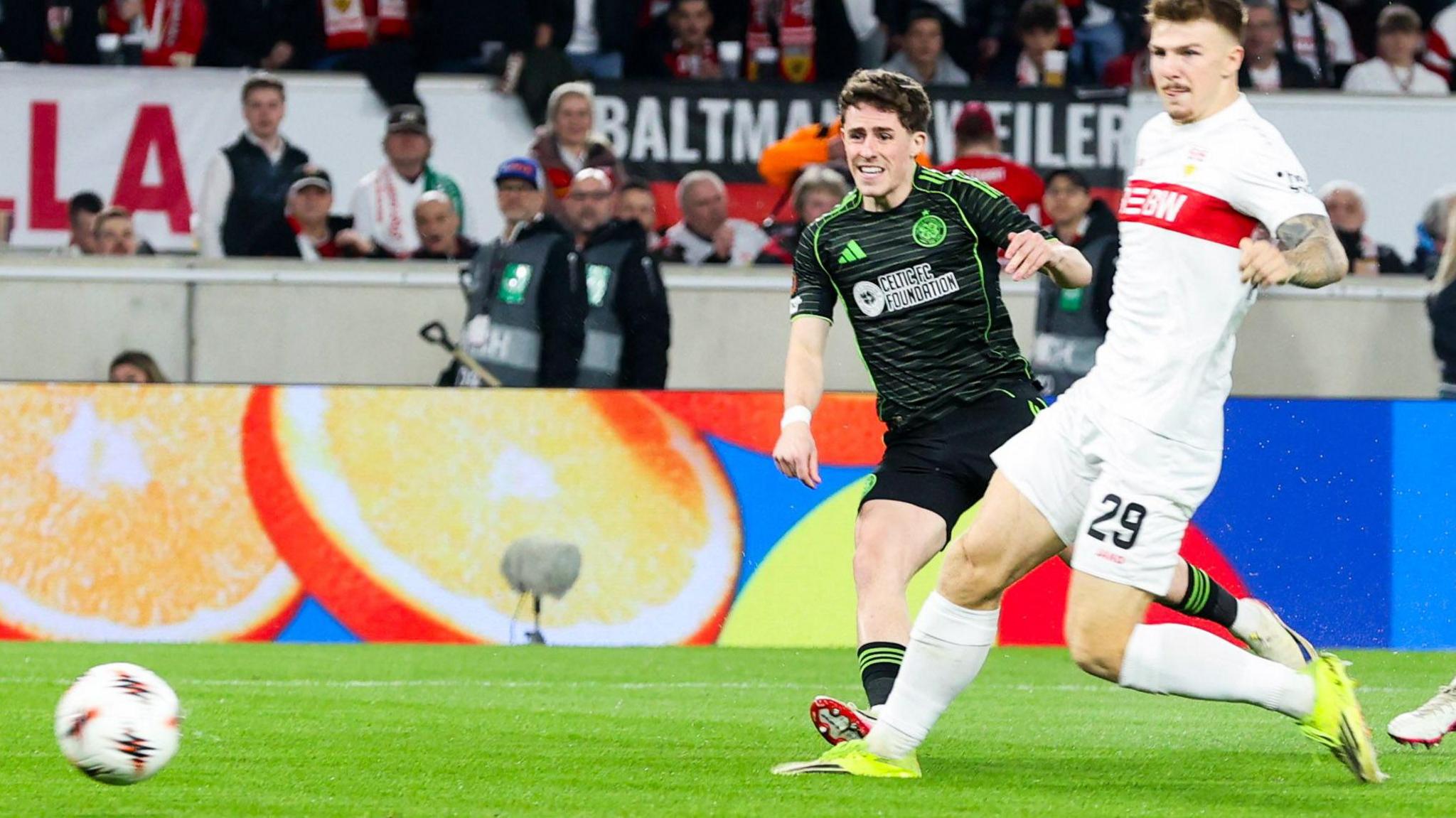 Luke McCowan scores for Celtic