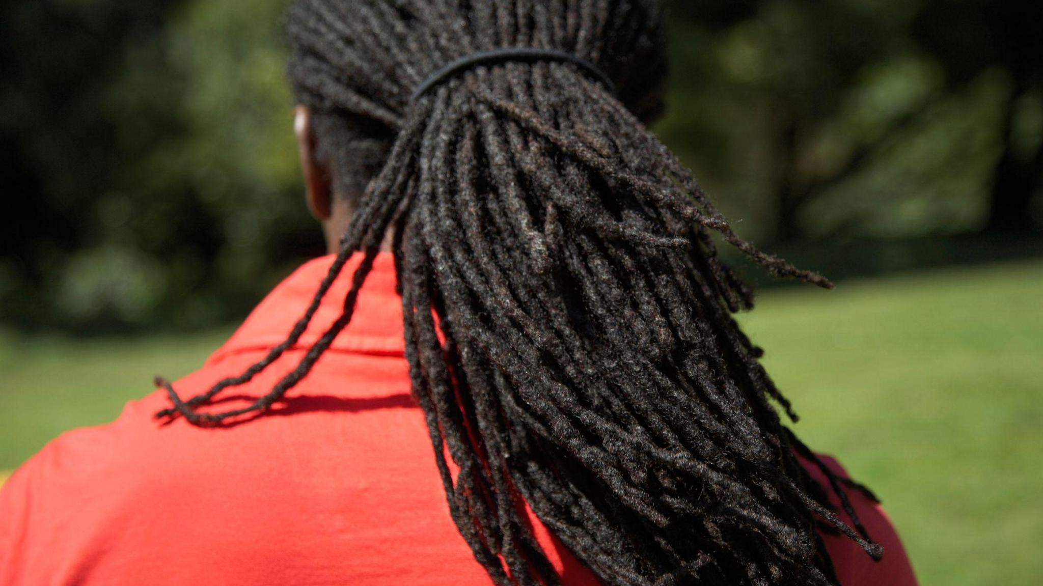 A man with dreadlocks