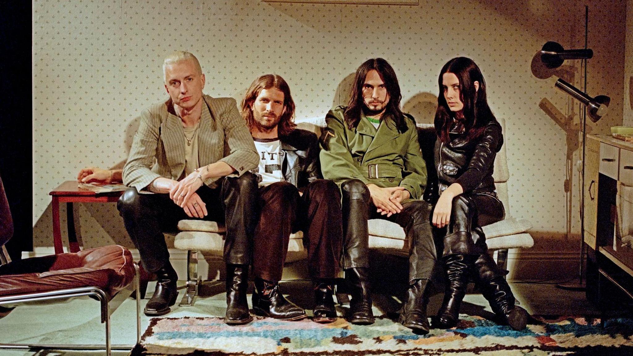 Wolf Alice are (from left) Theo Ellis, Joff Oddie, Joel Amey and Ellie Rowsell