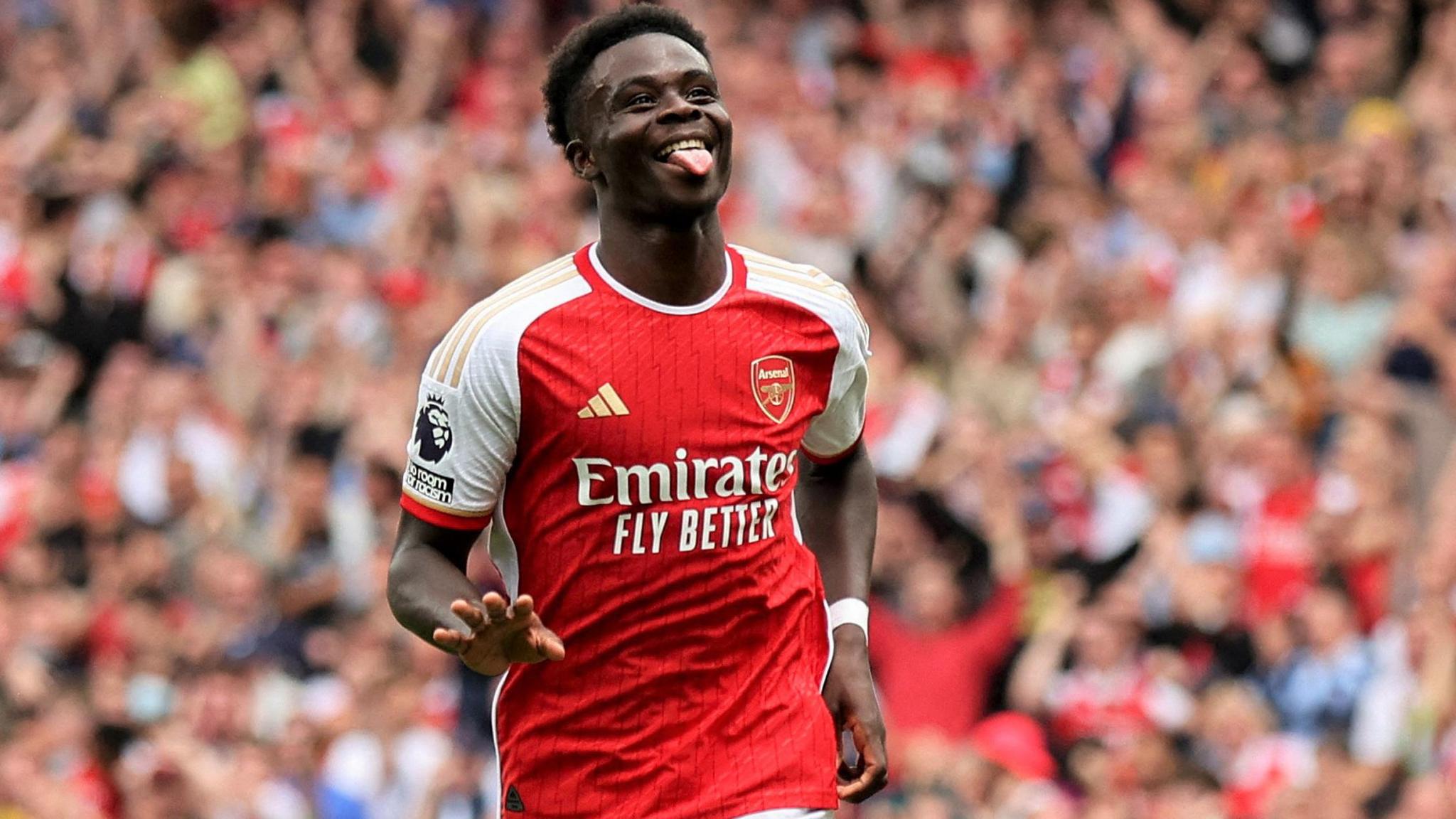 Arsenal: Bukayo Saka 'does everything right' - Arteta - BBC Sport