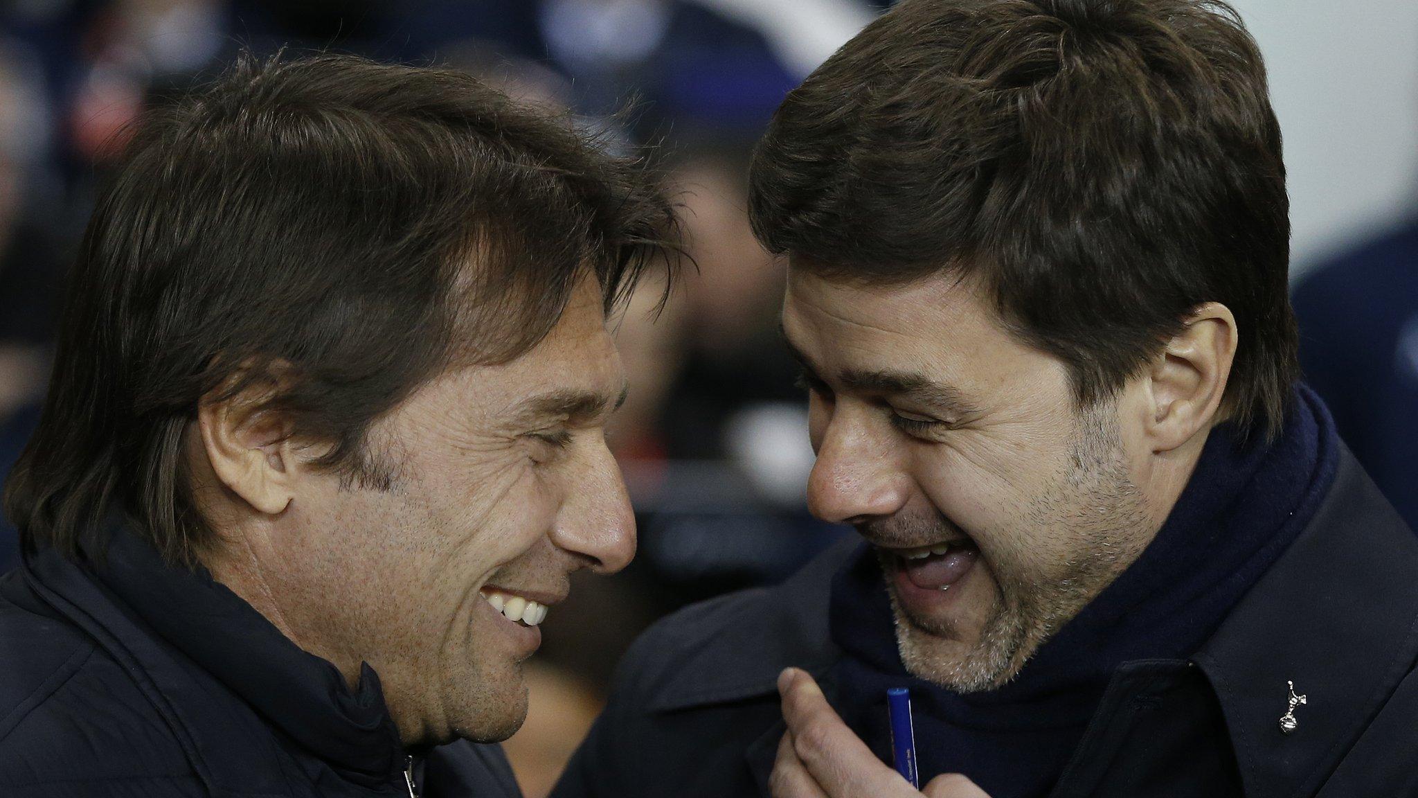 Antonio Conte and Mauricio Pochettino