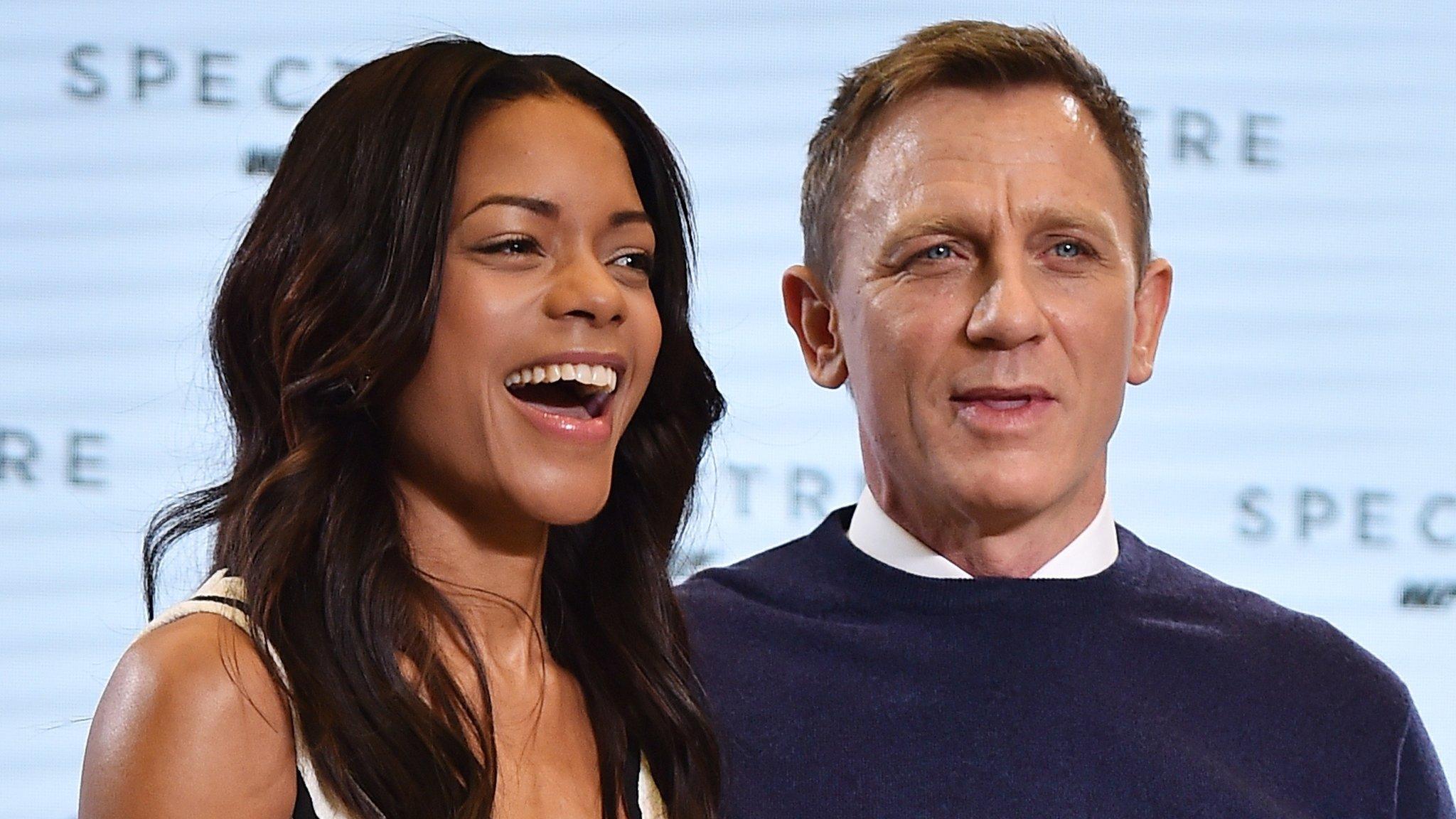 Naomie Harris and Daniel Craig