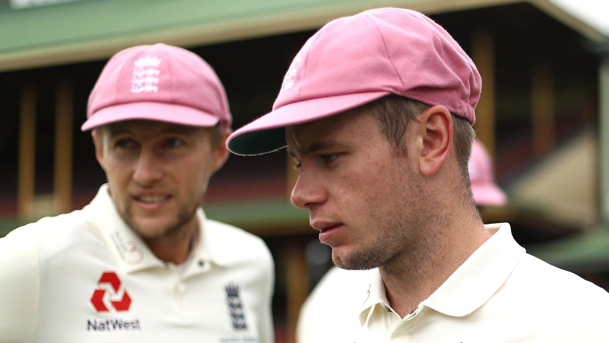 Joe Root and Mason Crane