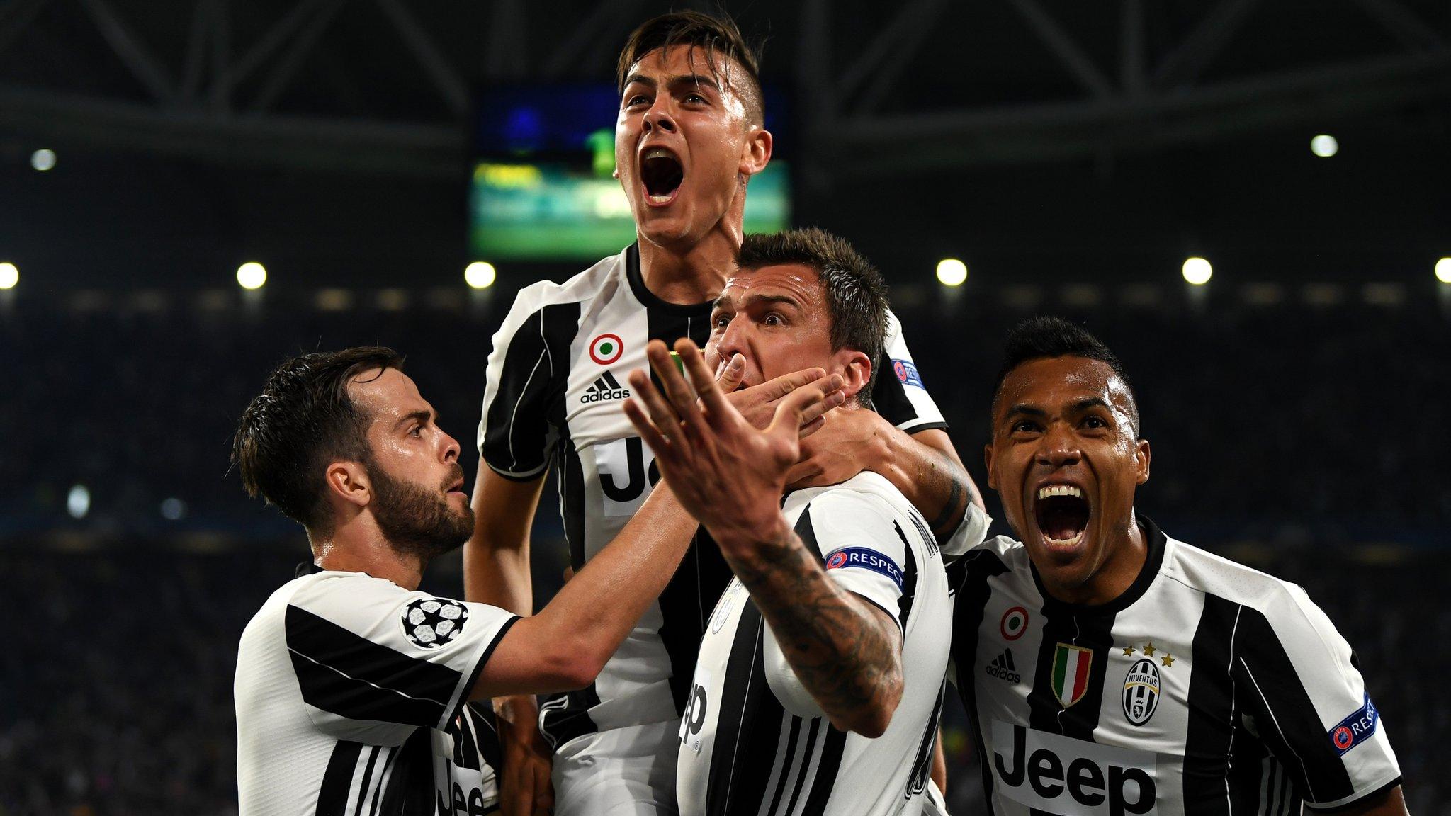 Juventus celebrate