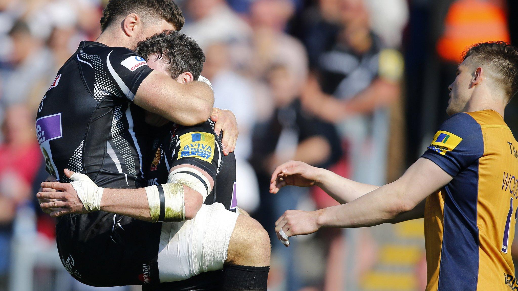 Exeter celebrate