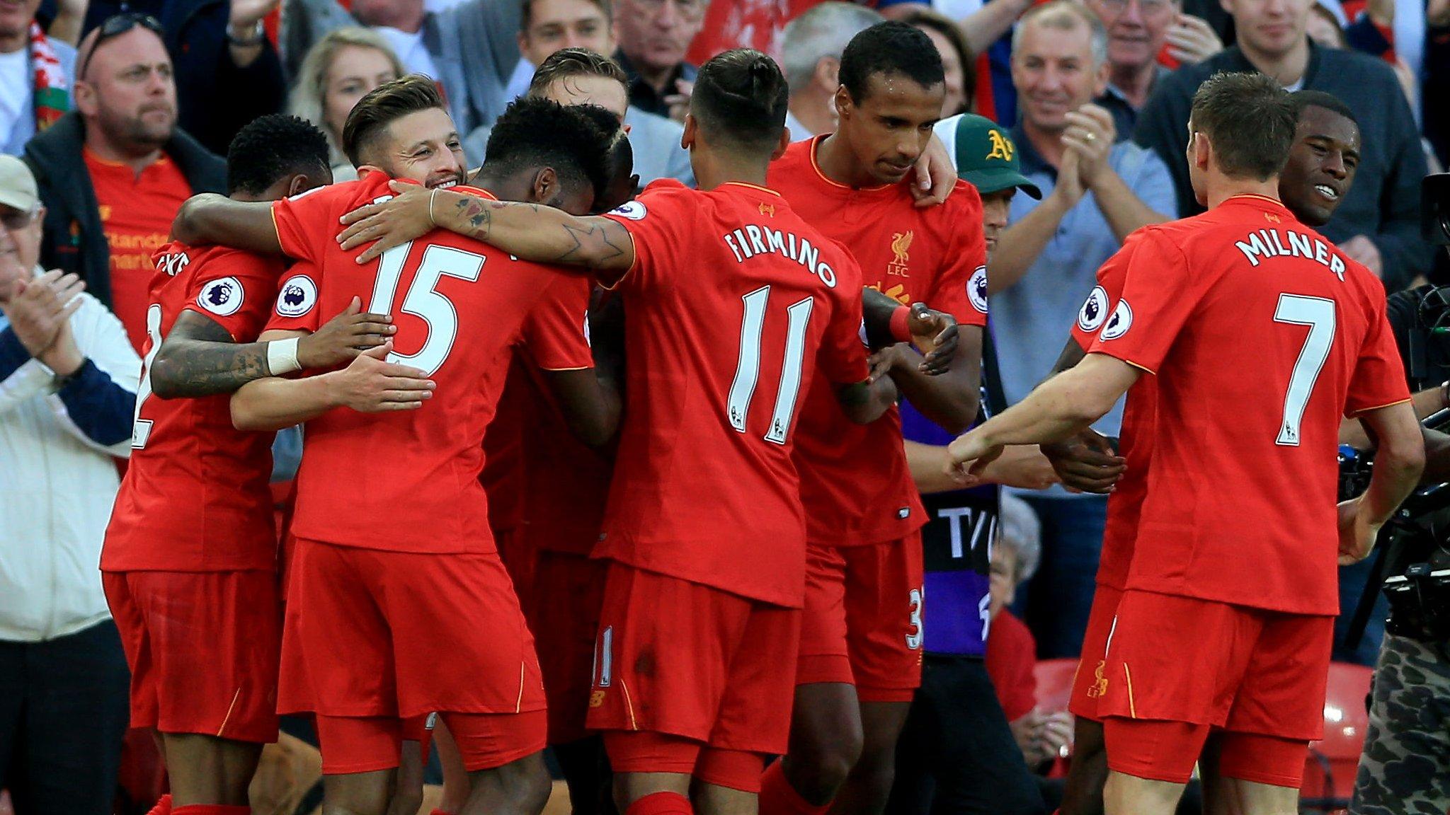 Liverpool celebrate