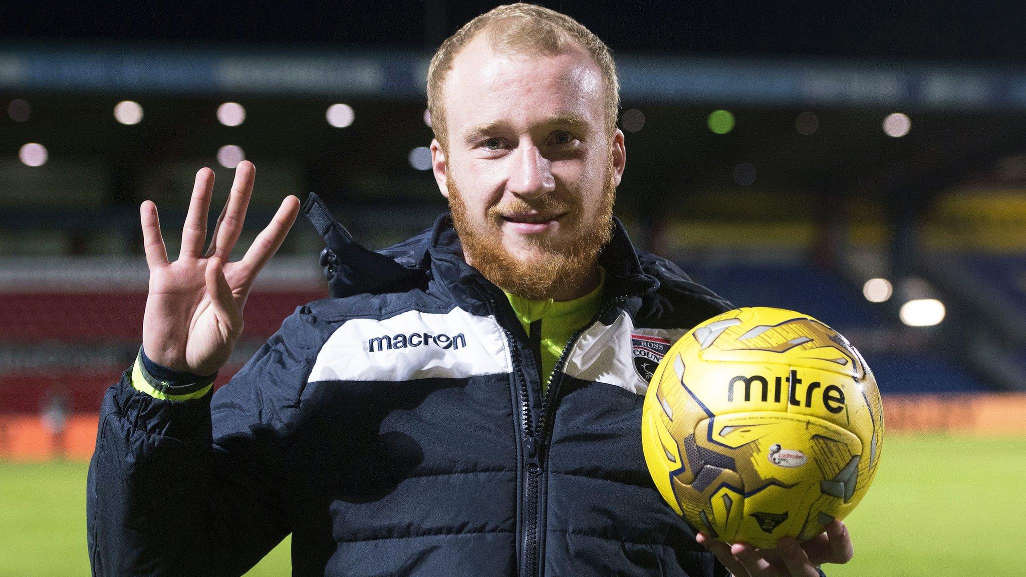 Ross Country striker Liam Boyce