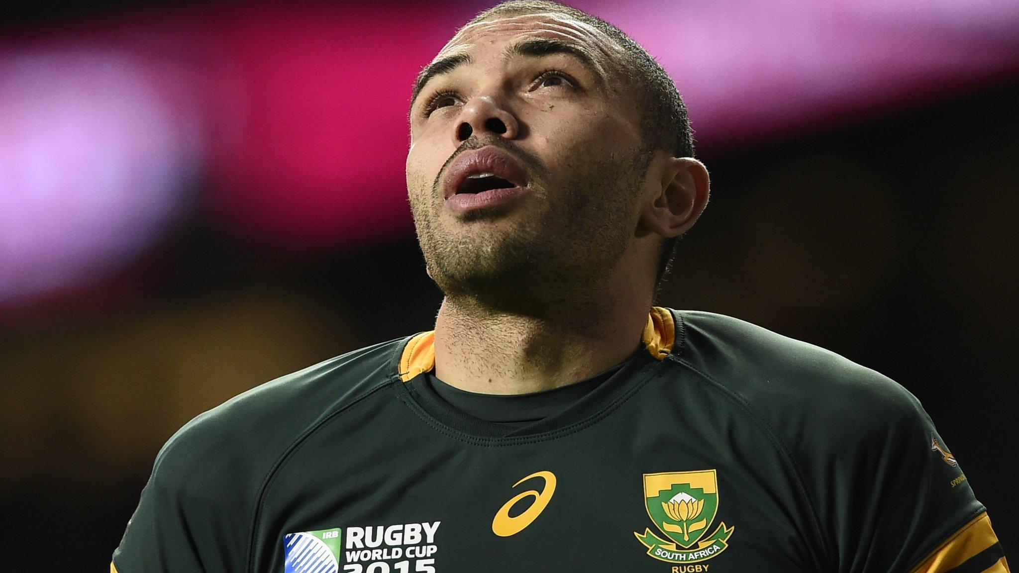 Brian Habana of South Africa