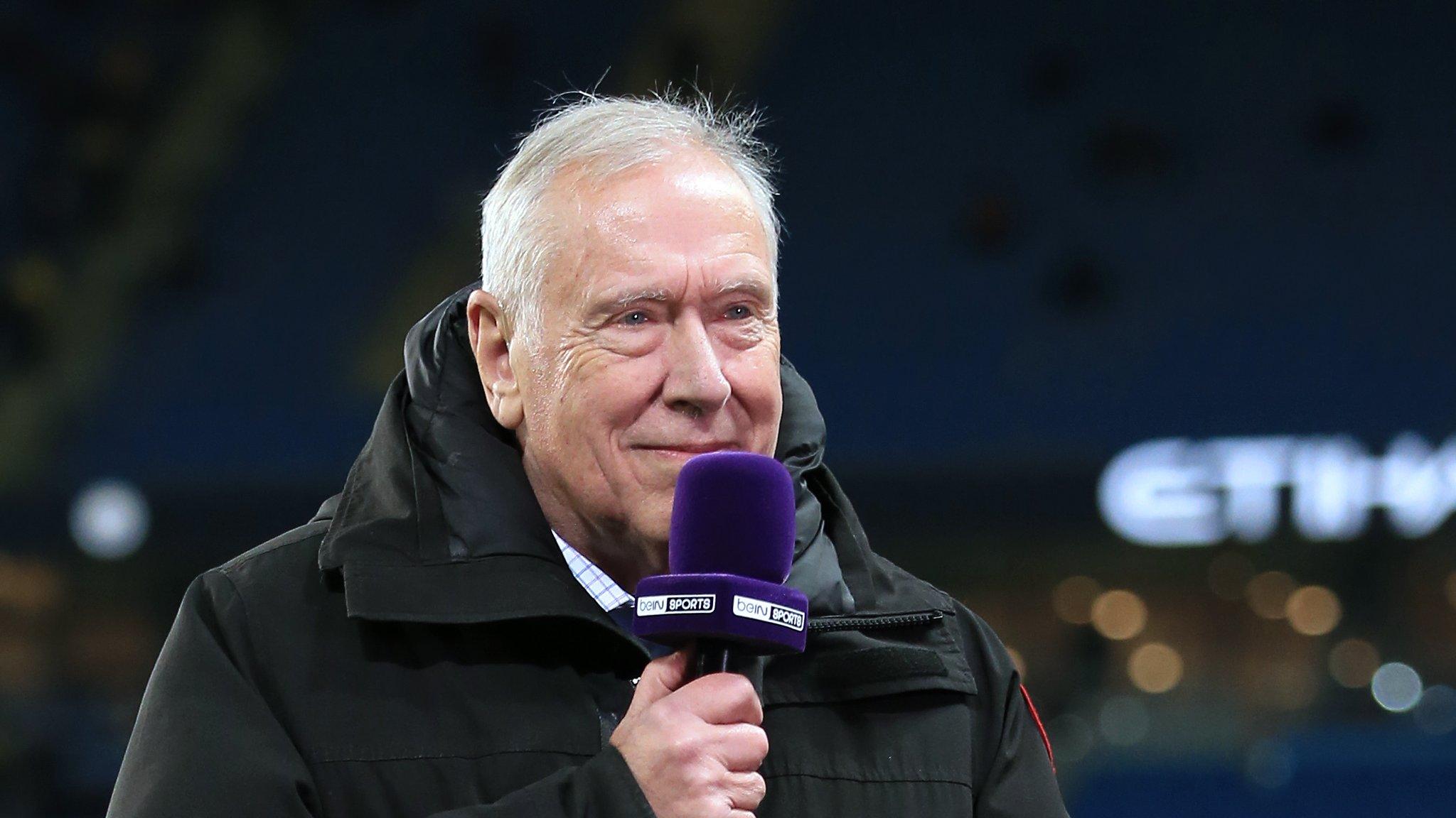 Football commentator Martin Tyler