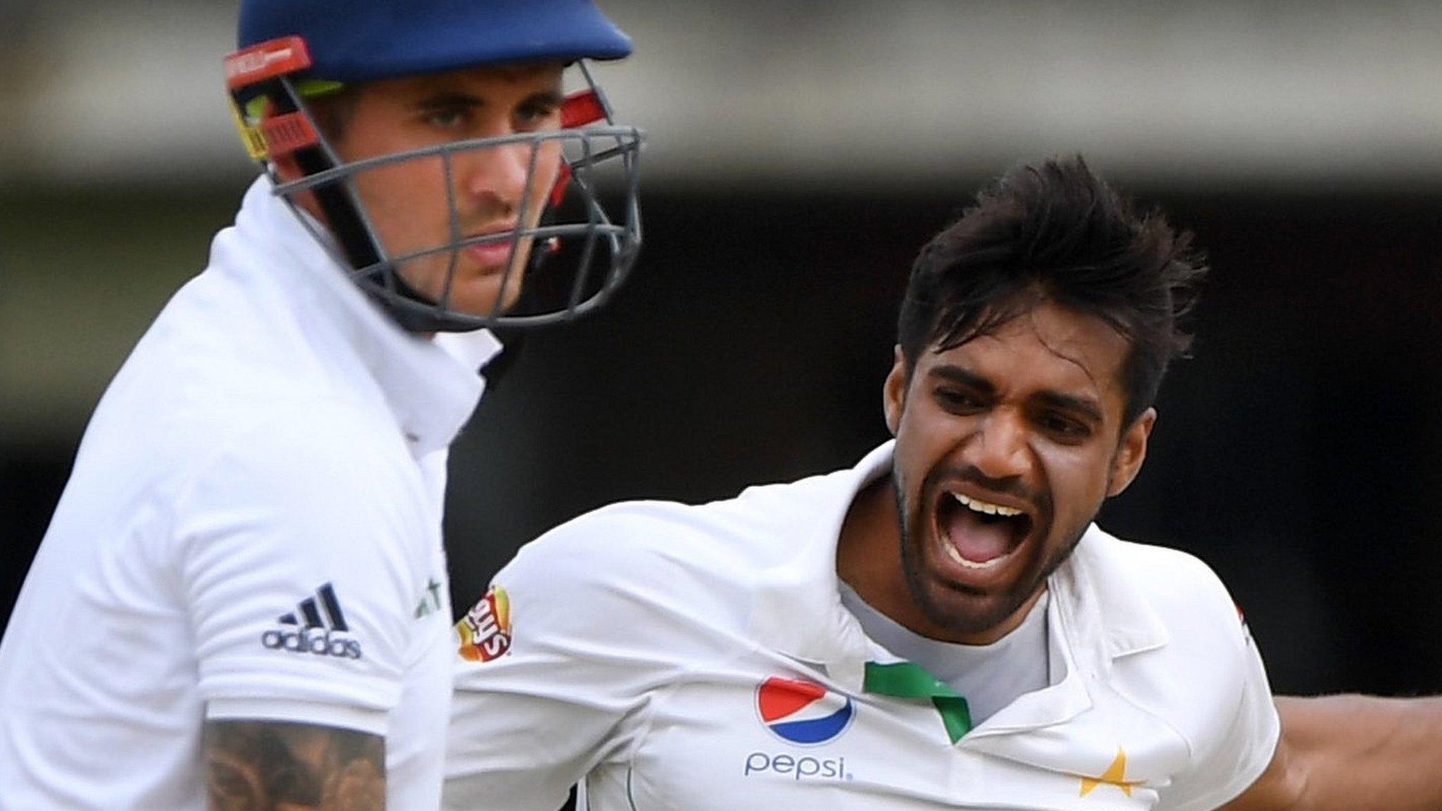 Alex Hales falls to Rahat Ali