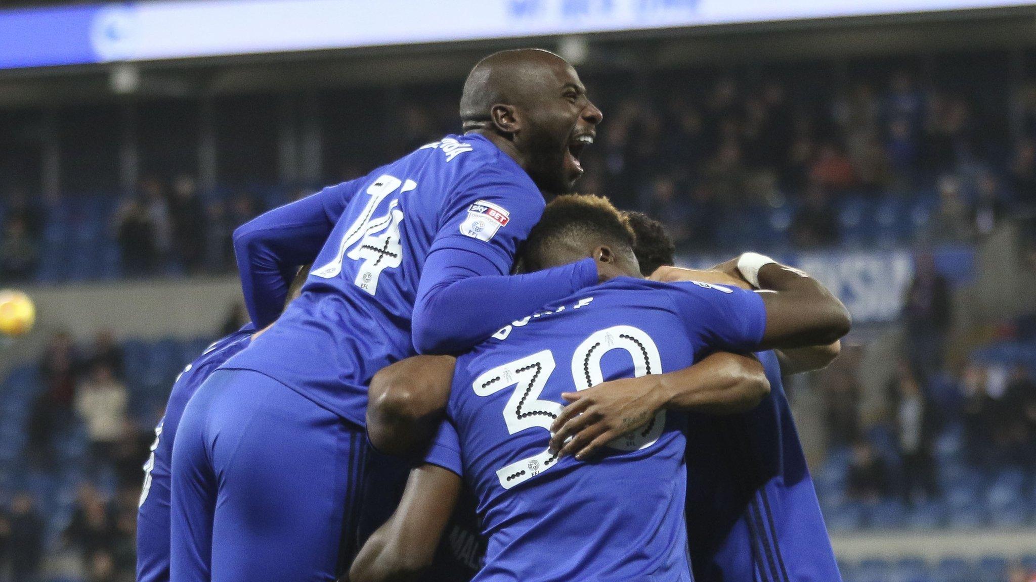 Cardiff celebrate